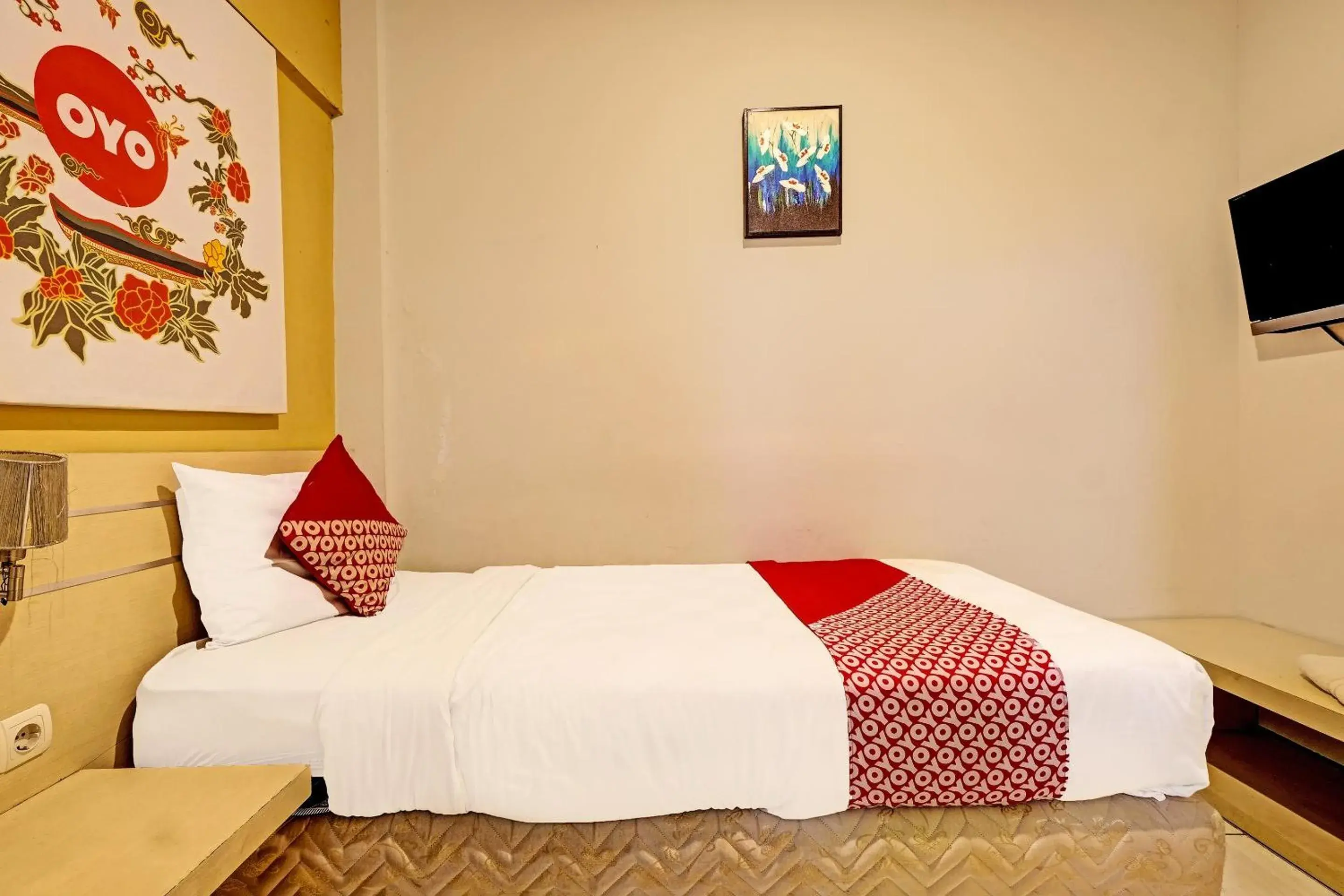 Bedroom, Bed in Hotel O Sky Guesthouse Bedroom, Bed in Hotel O Sky Guesthouse