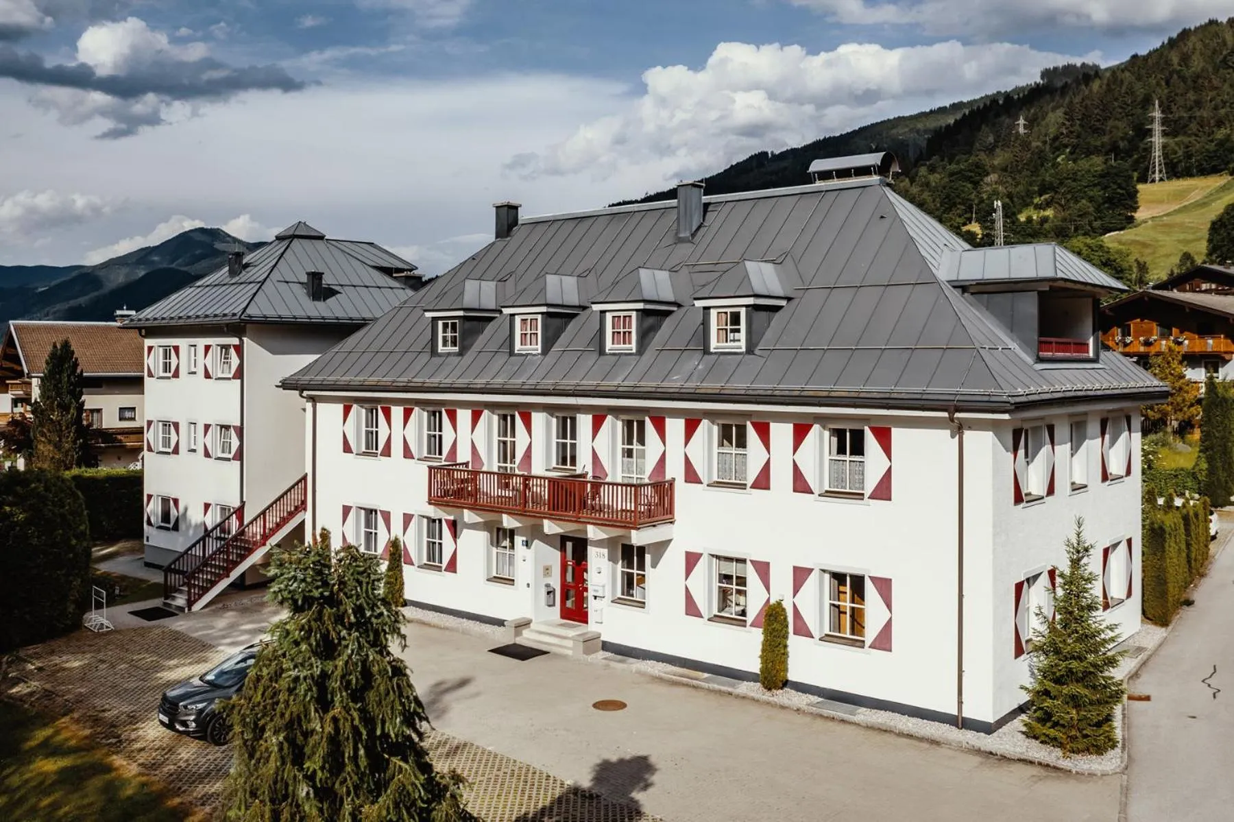 Property building in Kitz Residenz by Alpin Rentals