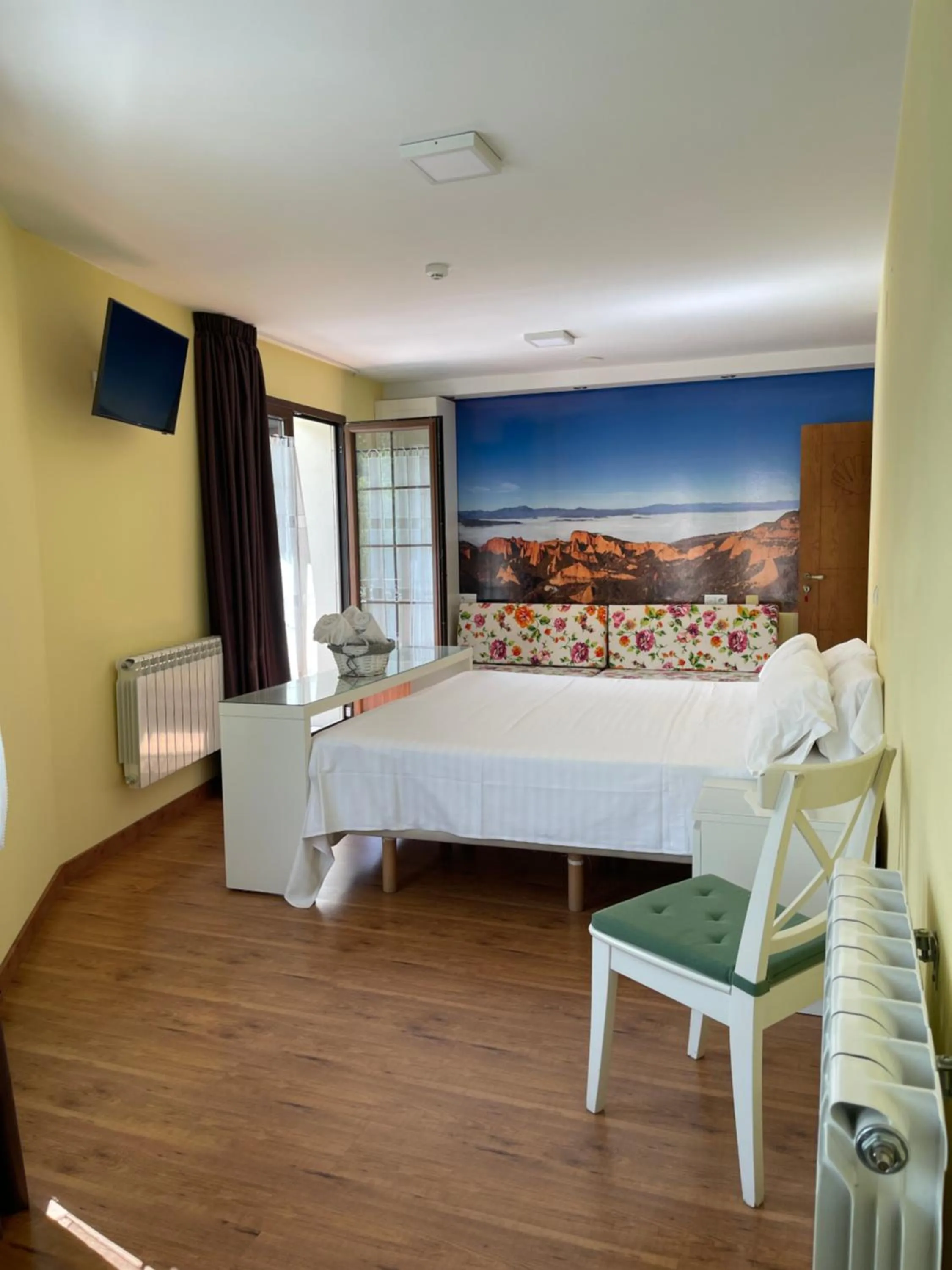 Bedroom, Bed in The Way Hotel Molinaseca