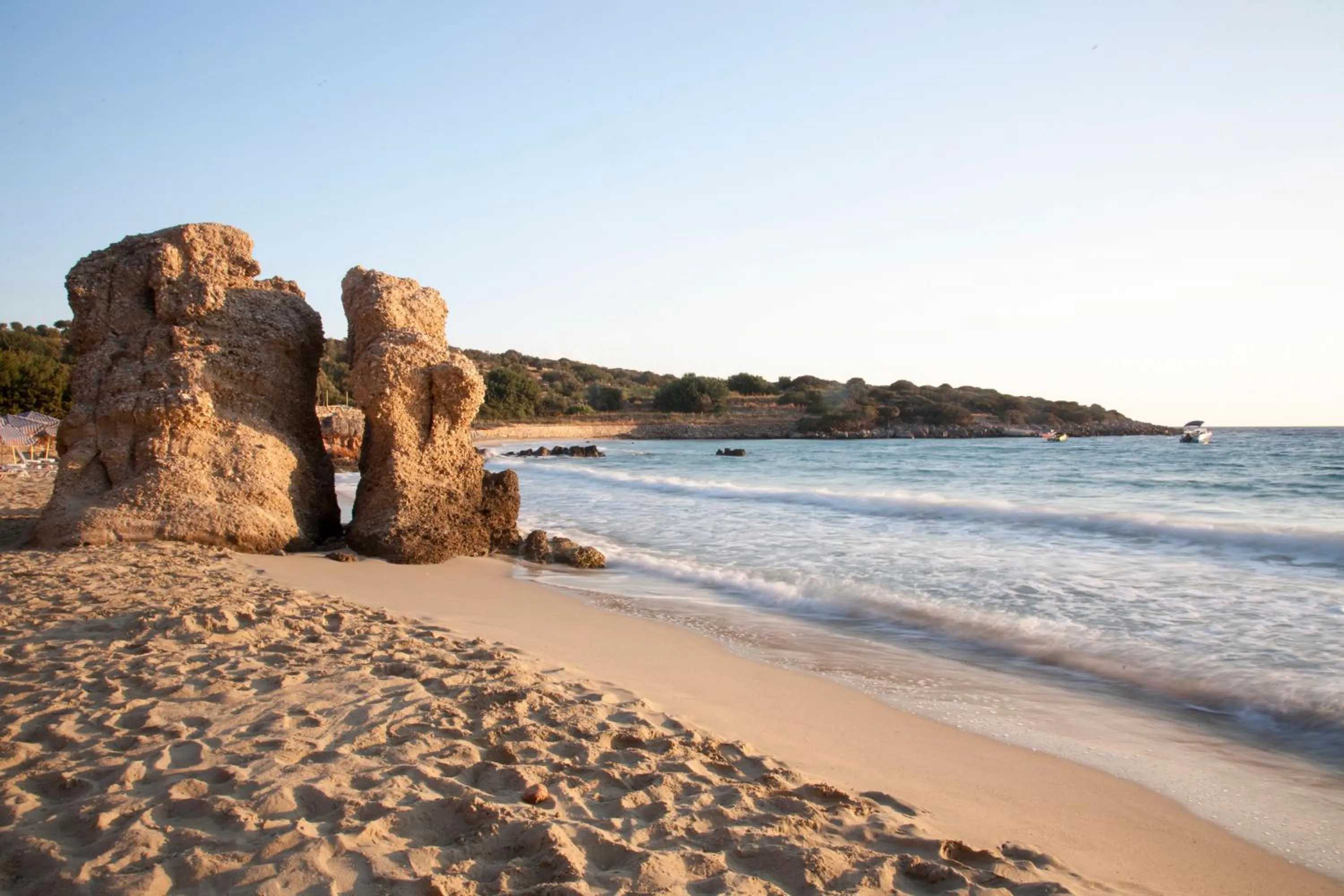 Beach in Villa Michalis