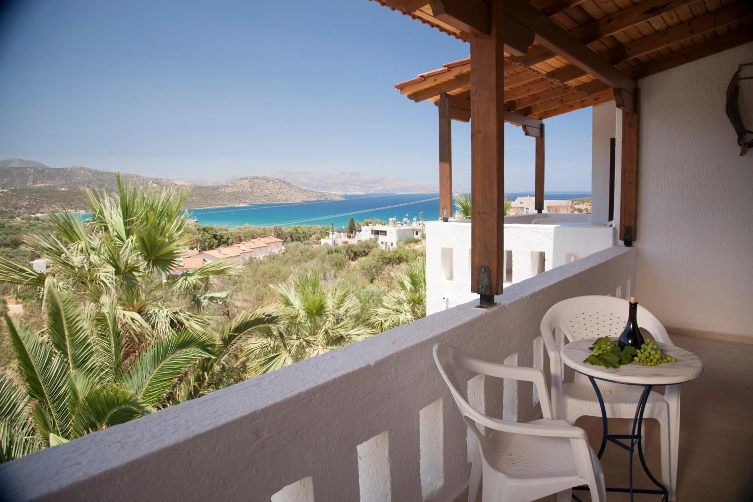 View (from property/room) in Villa Michalis