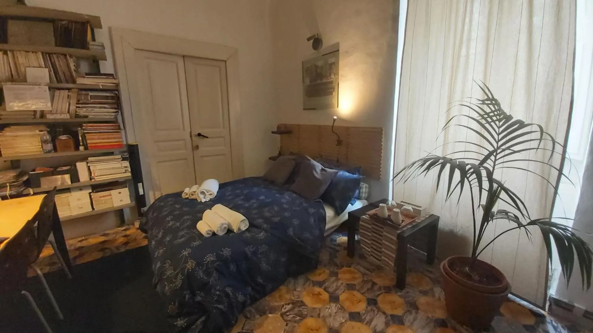 Bedroom in dimora aganoor business suite