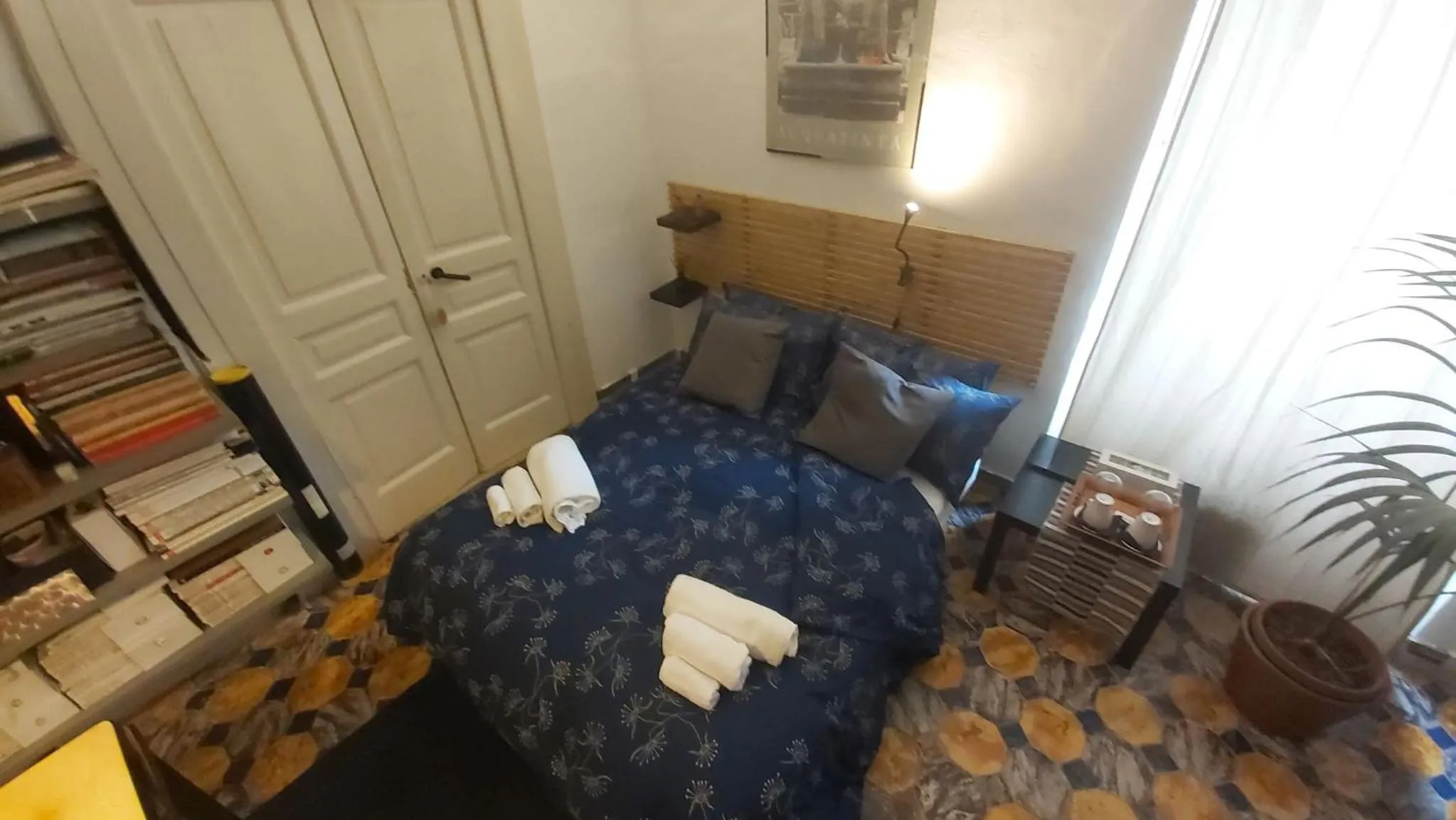 Bedroom, Bed in dimora aganoor business suite