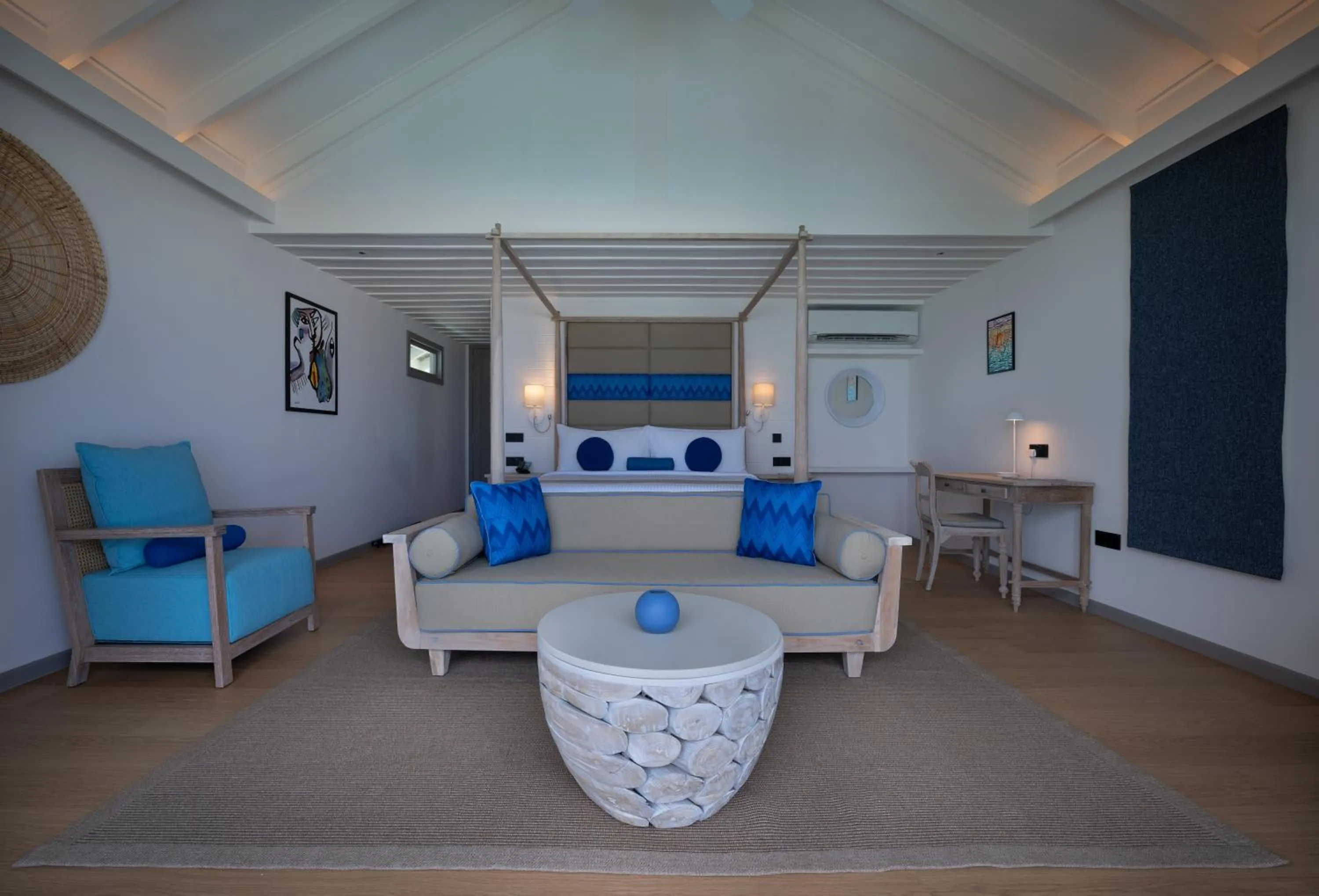 Bed in Cora Cora Maldives - Premium All-Inclusive Resort