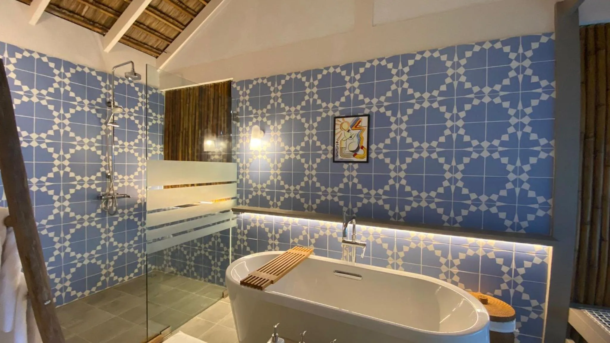 Shower in Cora Cora Maldives - Premium All-Inclusive Resort