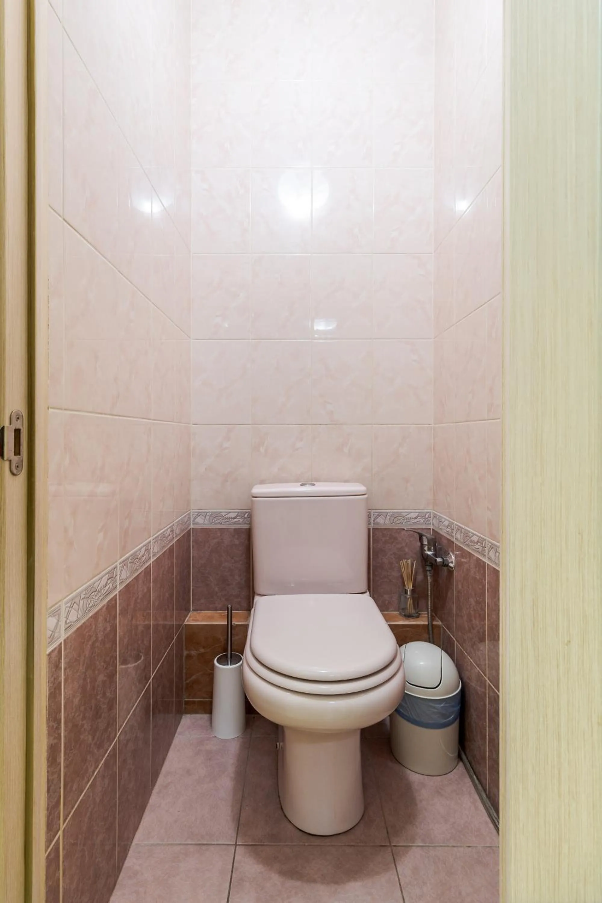 Toilet in Vynnychenka apartment