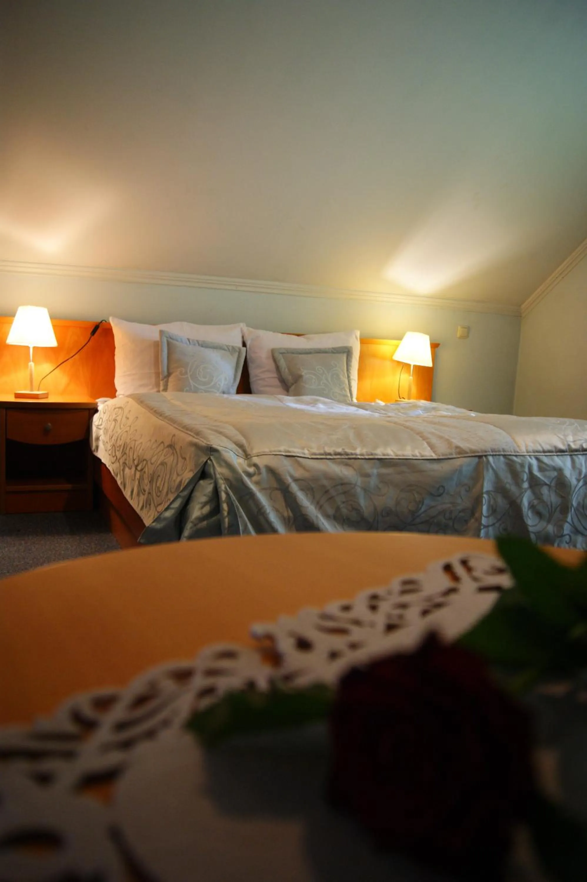 Bed in Hotel Restauracja Tawerna Gliwice