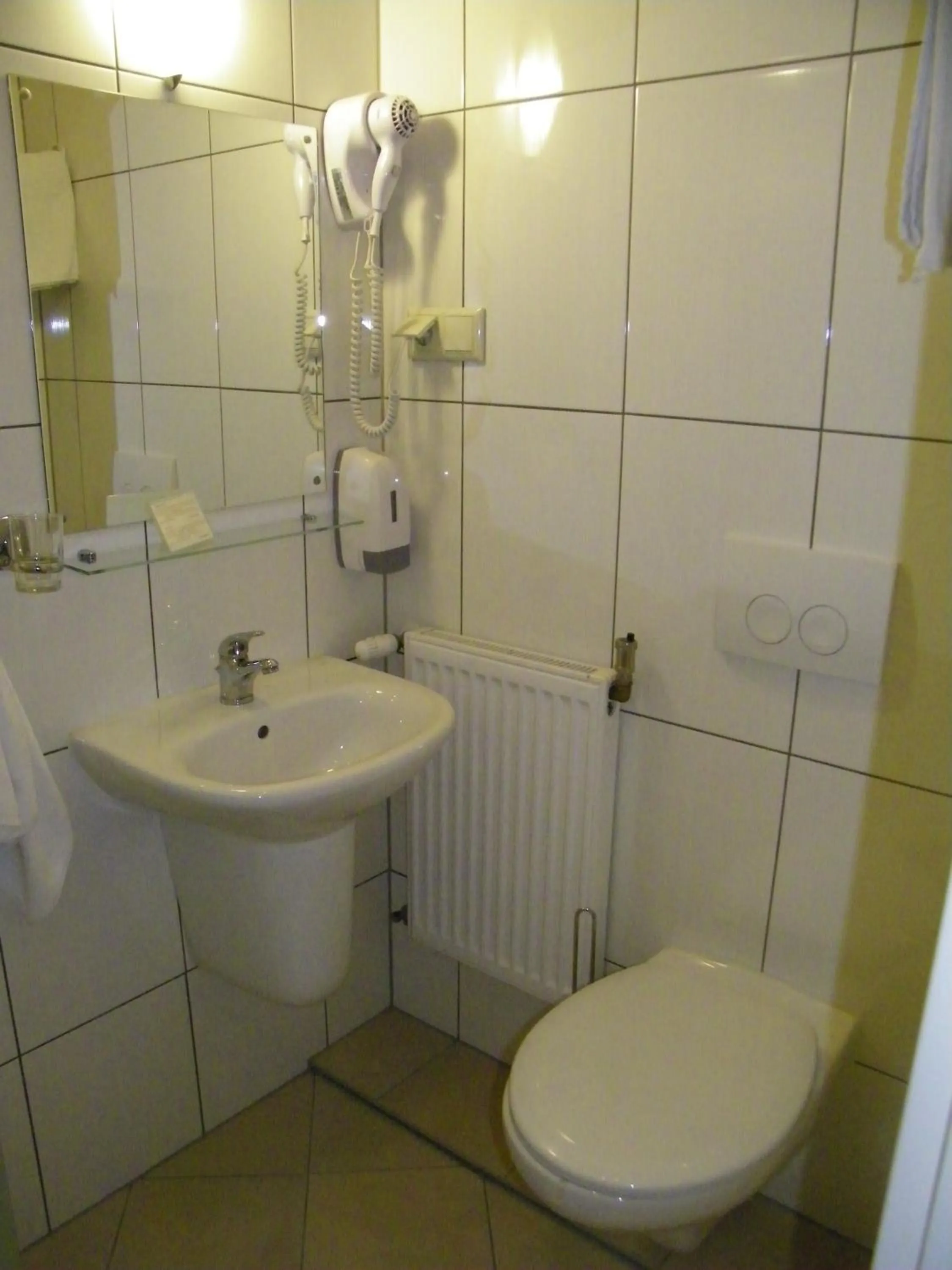 Bathroom in Hotel Restauracja Tawerna Gliwice