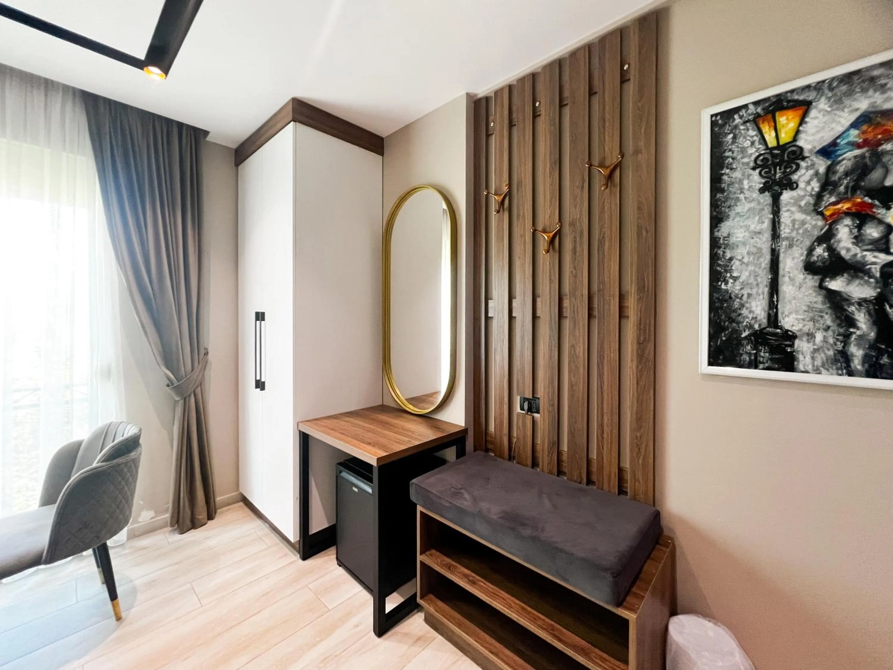 Decorative detail in Jata Hotel