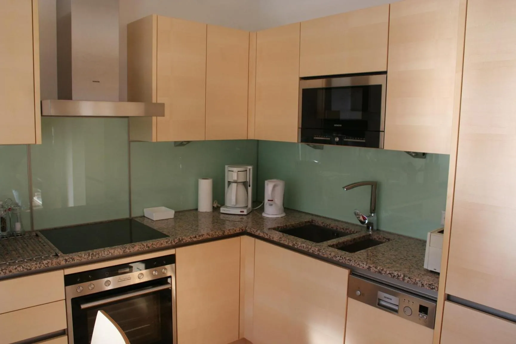 Kitchen or kitchenette in Appartement Enns by Schladmingurlaub