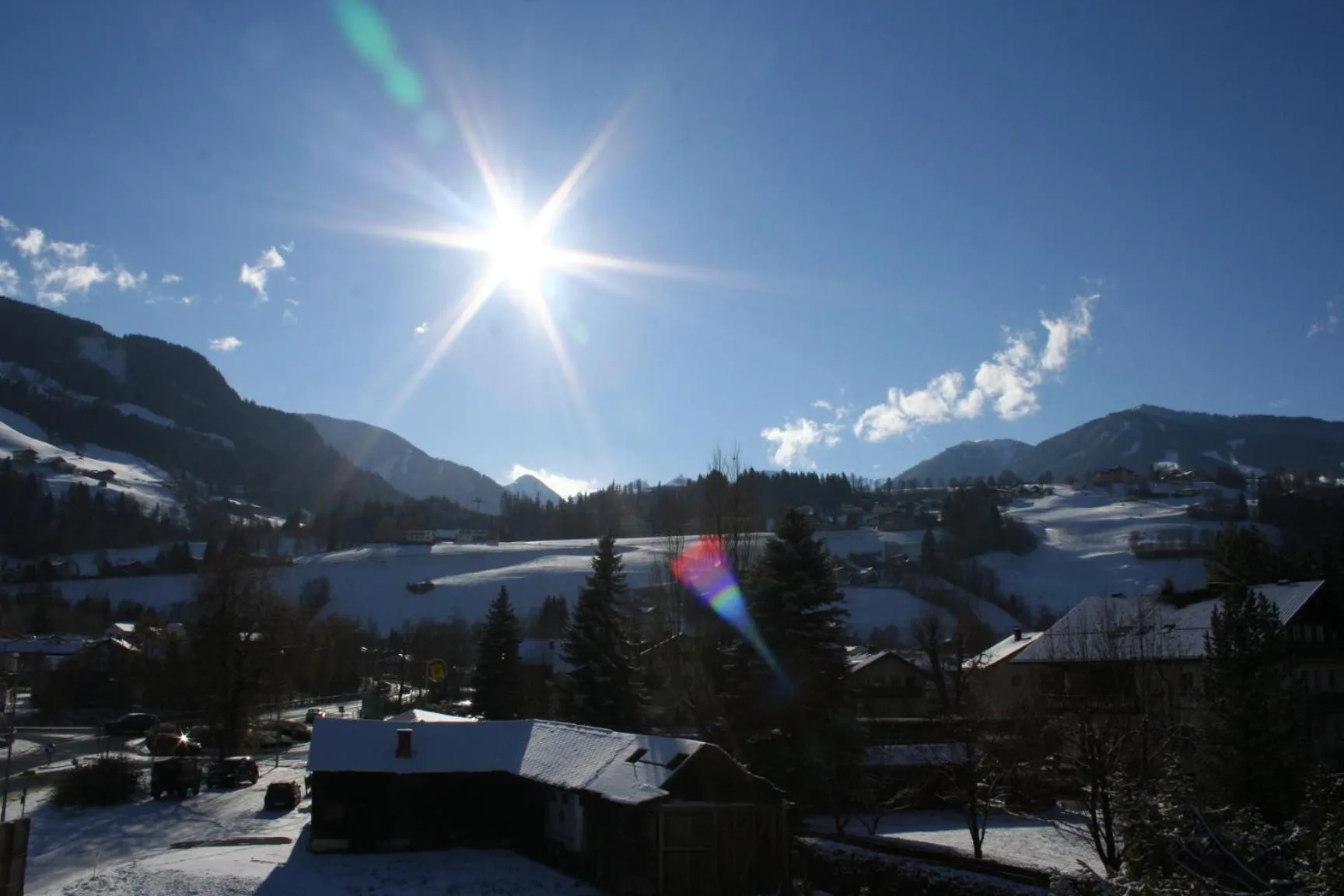View (from property/room) in Appartement Enns by Schladmingurlaub