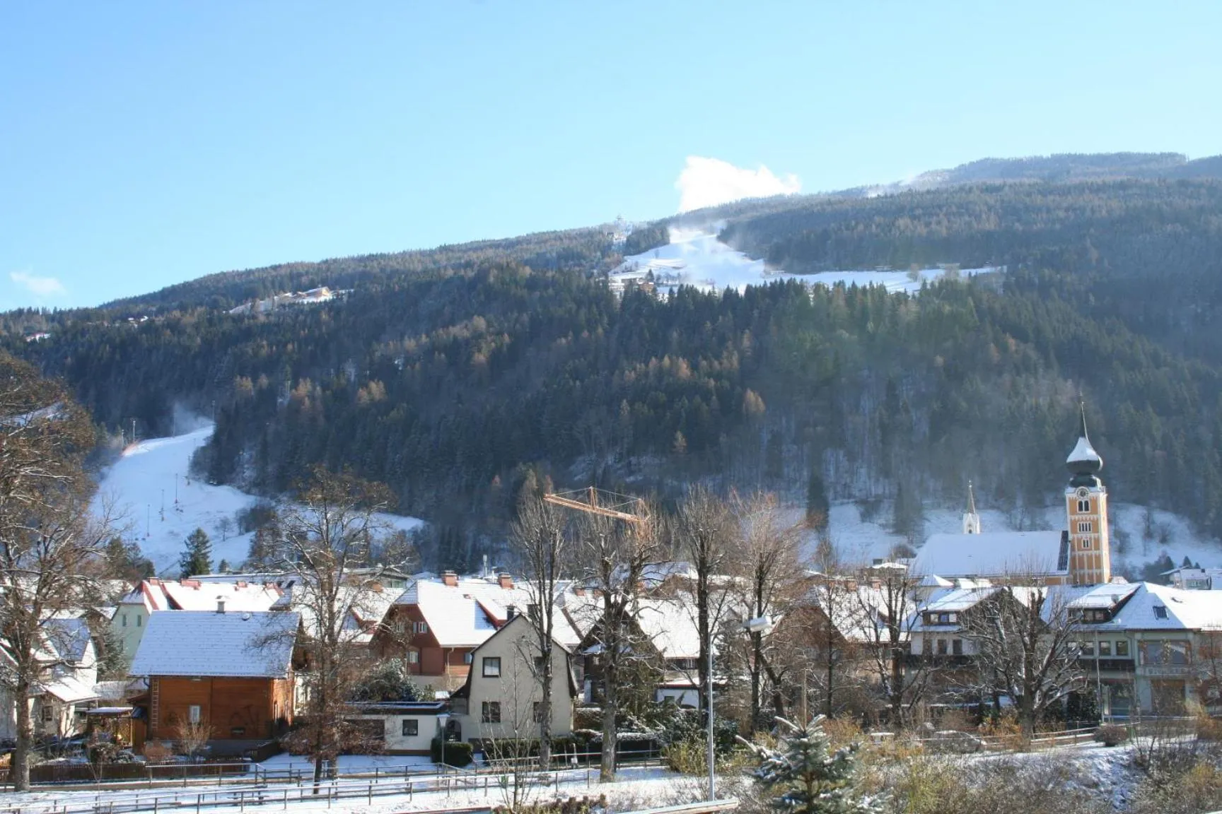 View (from property/room) in Appartement Enns by Schladmingurlaub