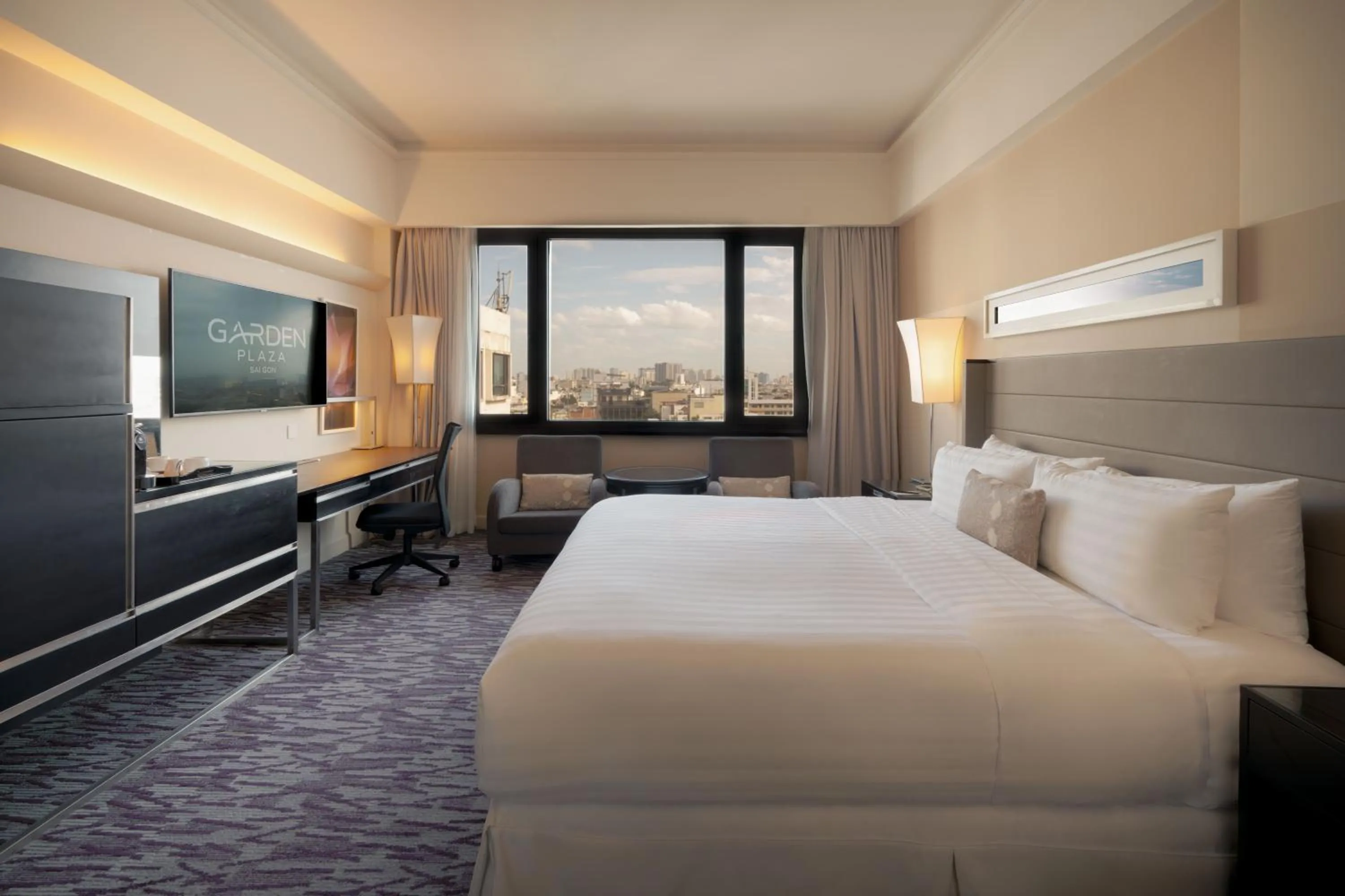 Photo of the whole room, Bed in Garden Plaza Saigon - Formerly PARKROYAL Saigon