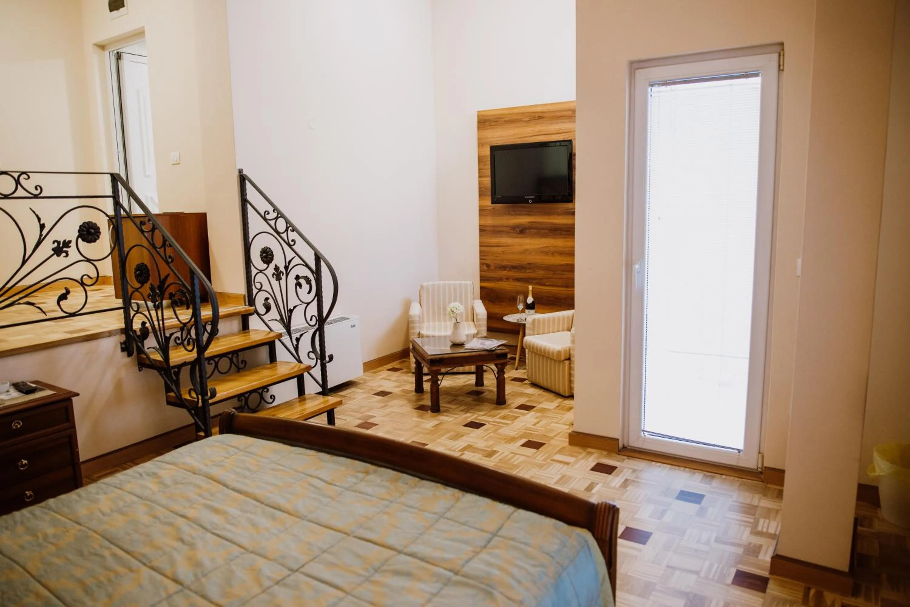 Bed in Hotel Bela Kuka