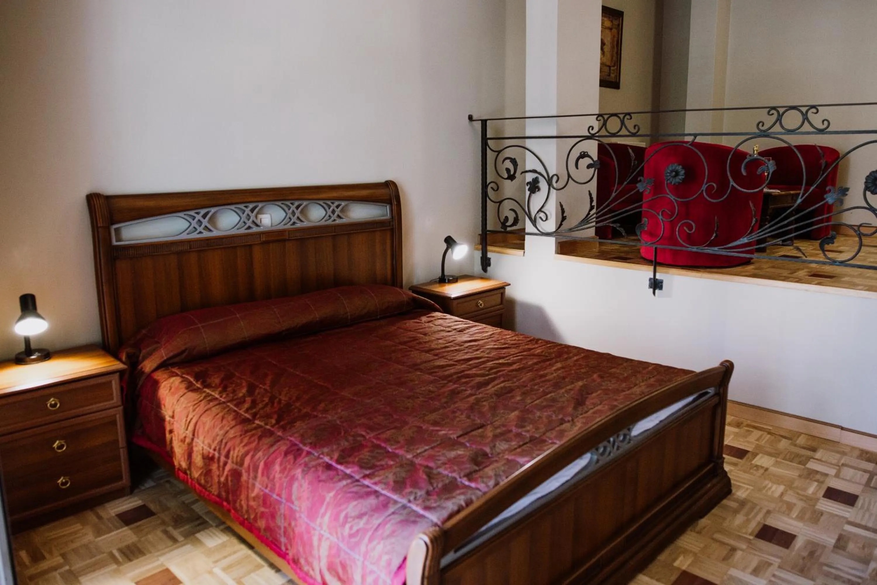 Bed in Hotel Bela Kuka