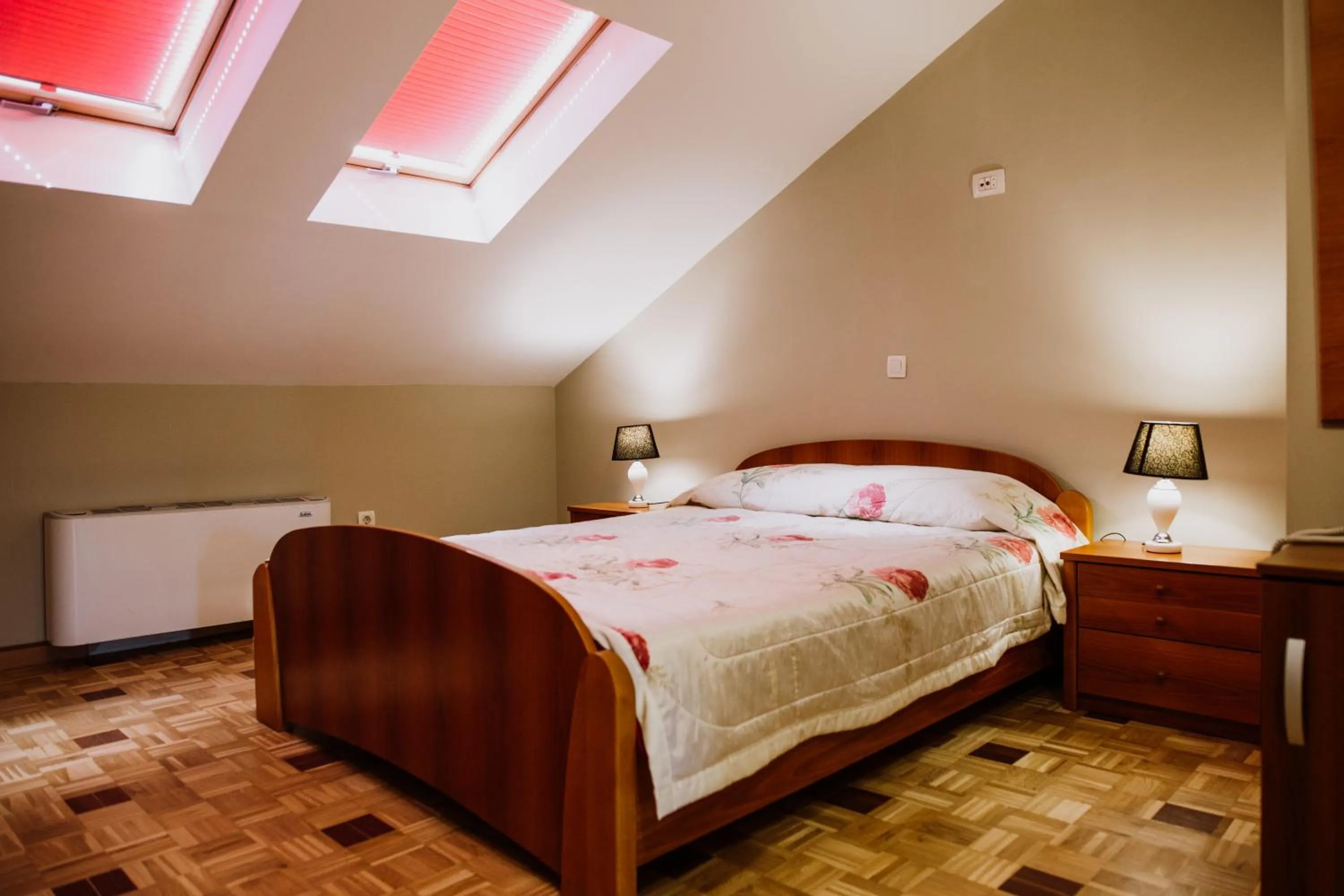 Bed in Hotel Bela Kuka