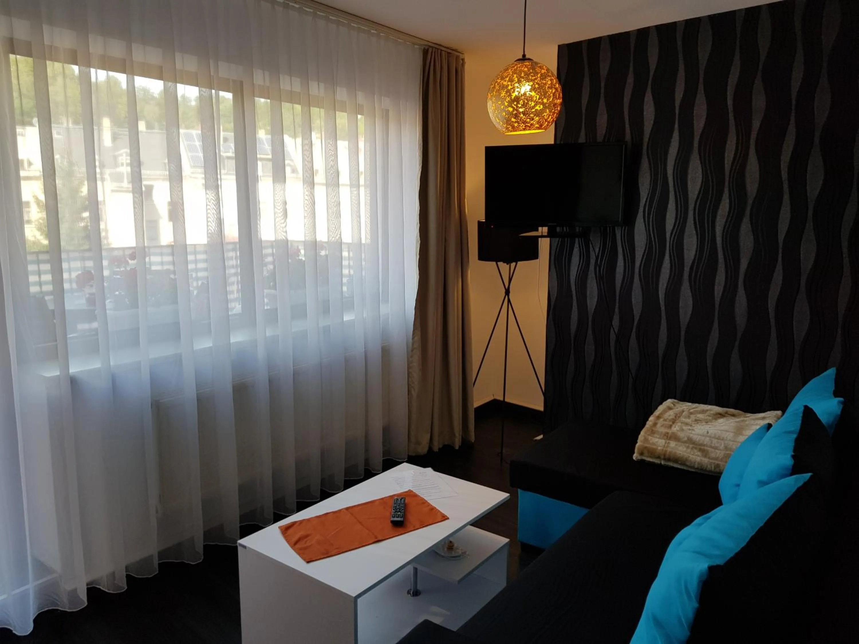 Seating area in Hotel Milin