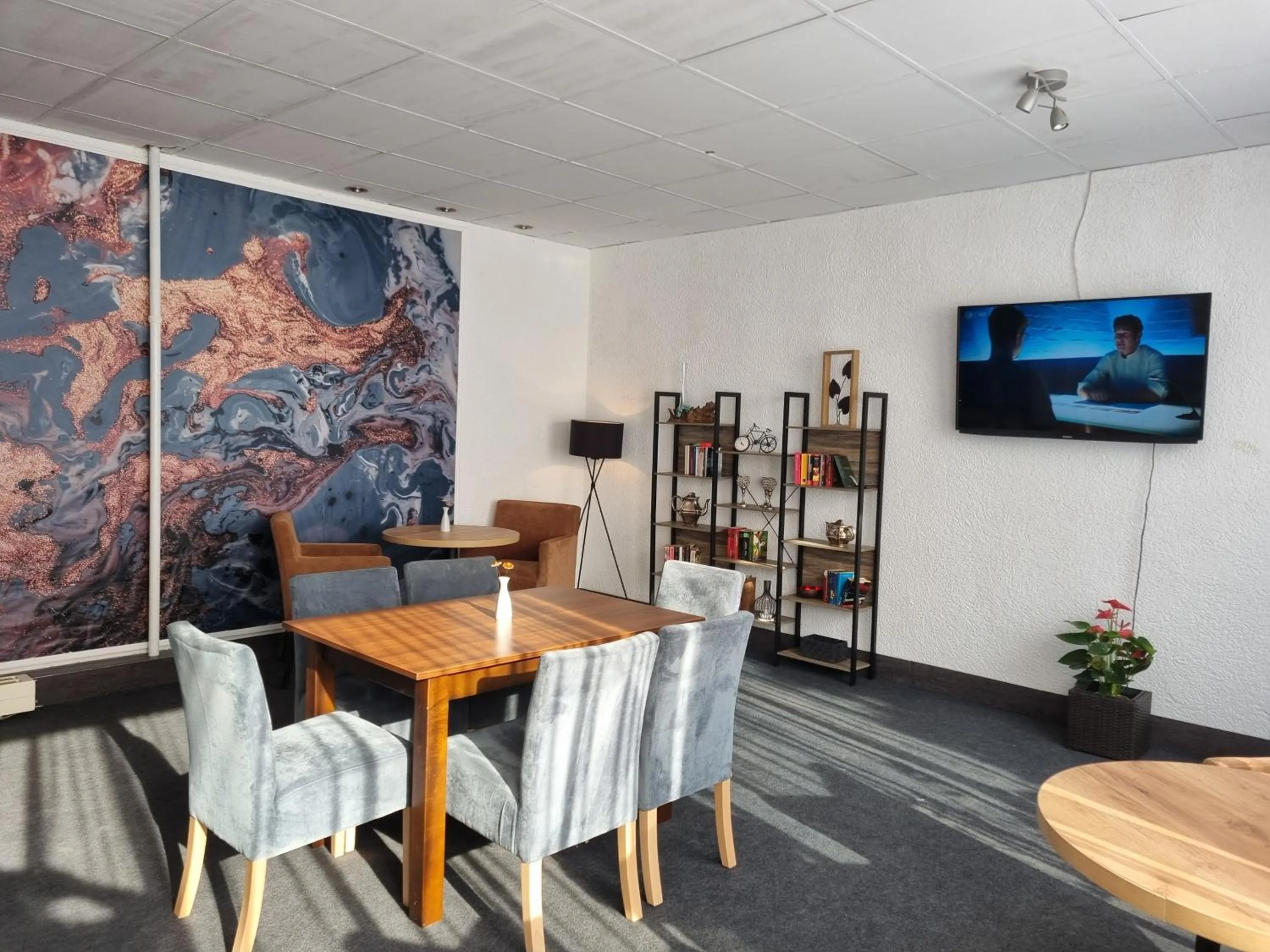 Seating area in Hotel Milin