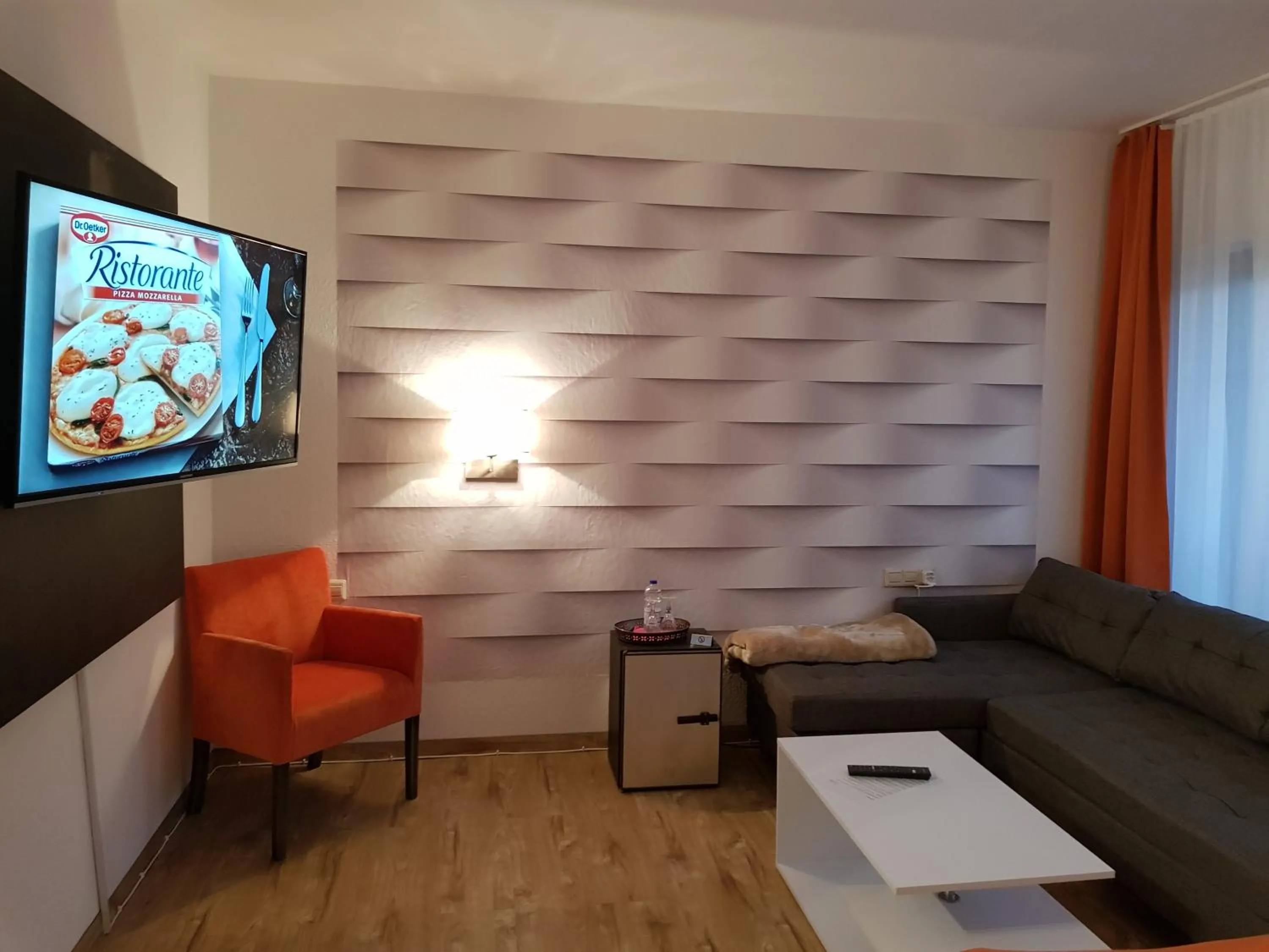 Seating area in Hotel Milin