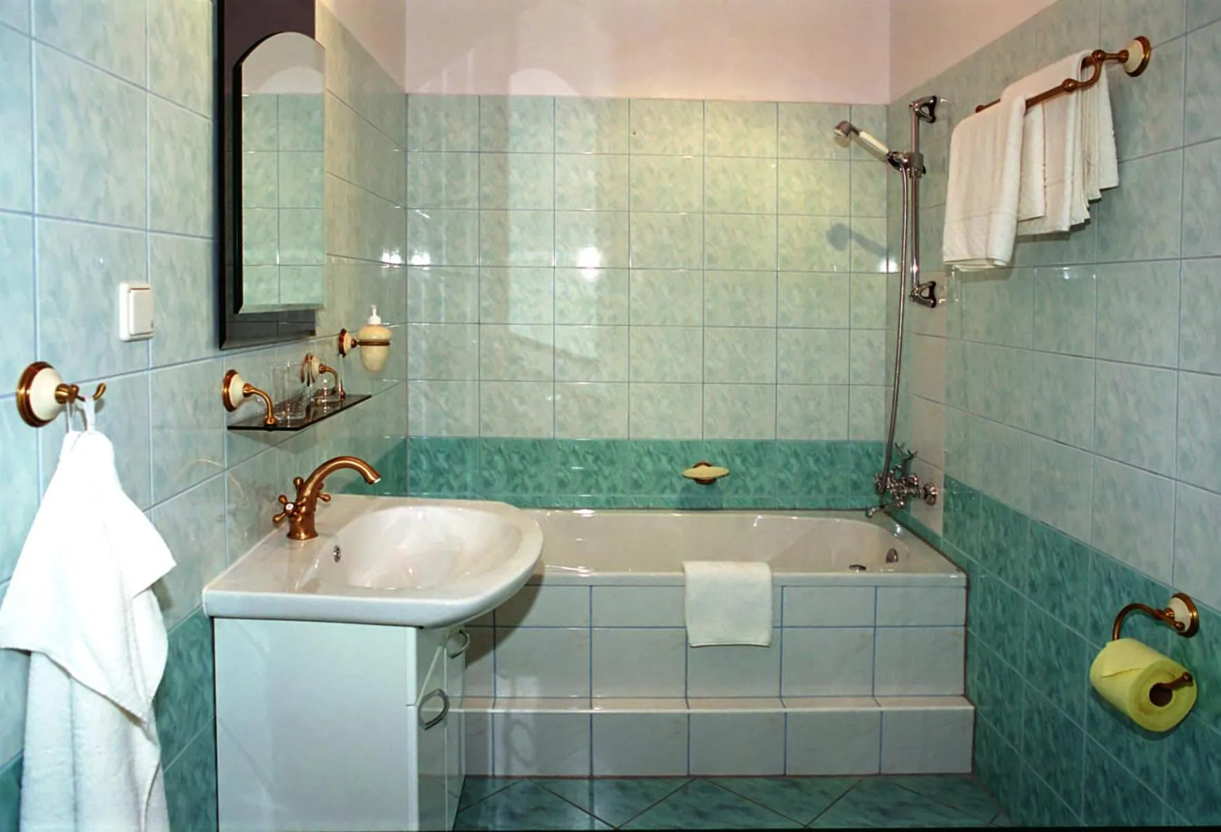 Bathroom in Villa Kunterbunt Willa Śmiesznotka