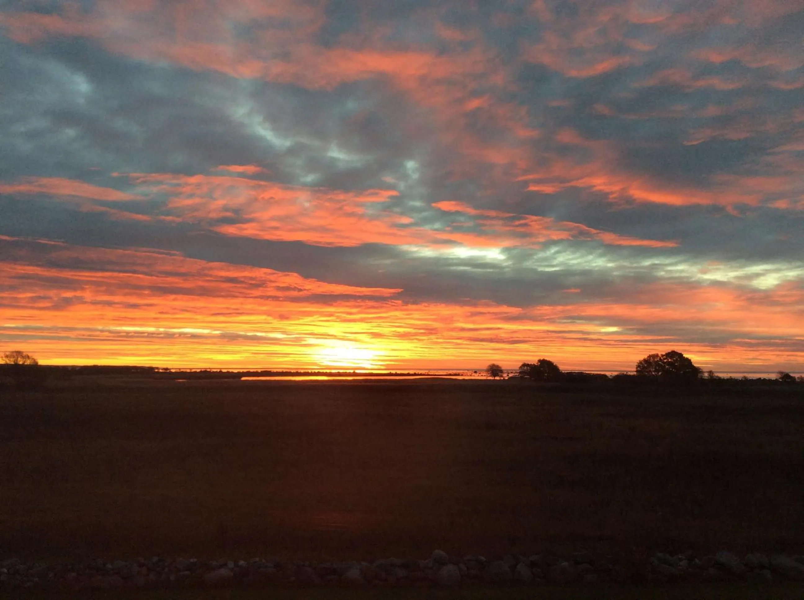 Autumn in Bodelssons by the Sea