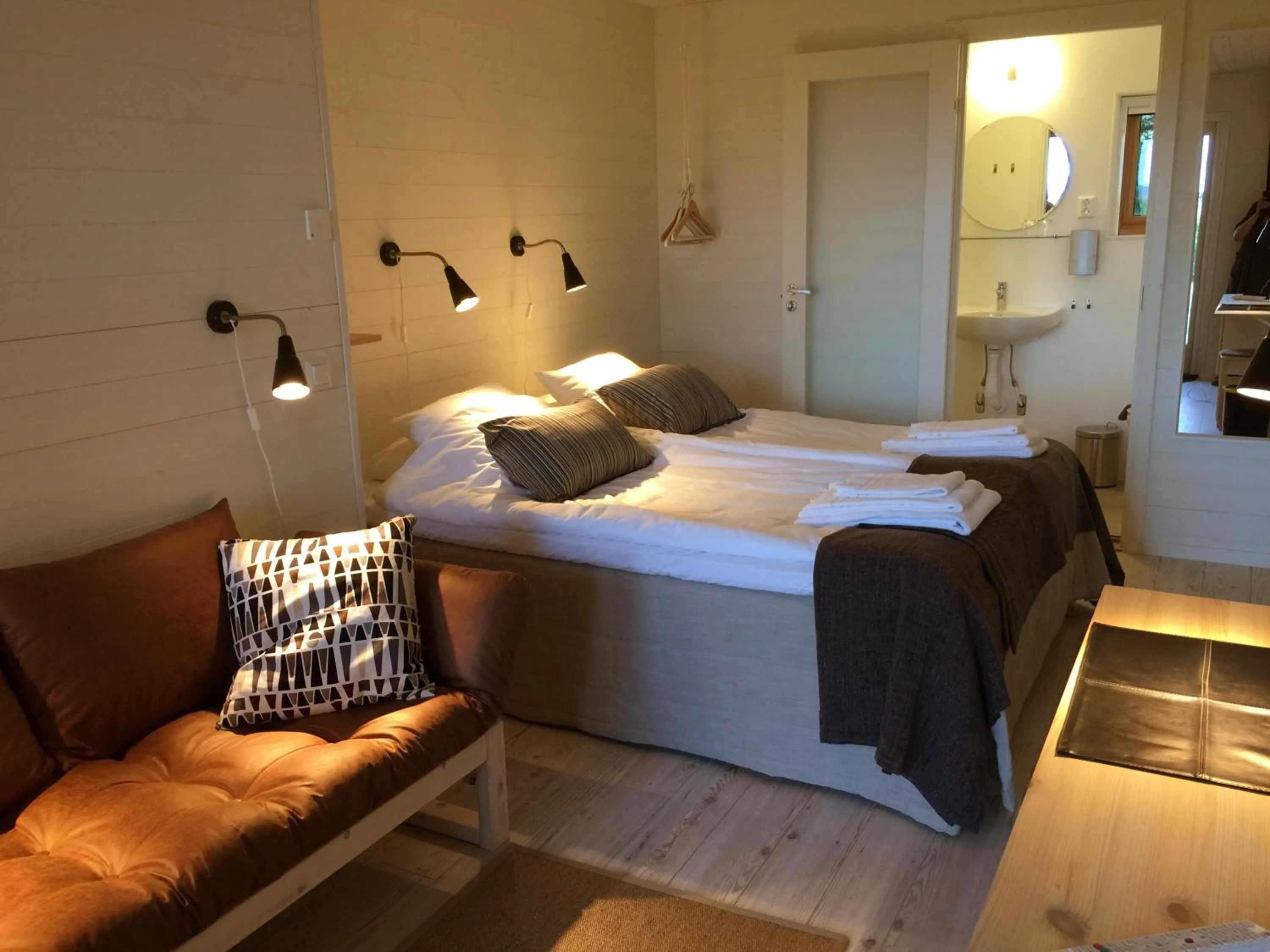 Patio in Bodelssons by the Sea