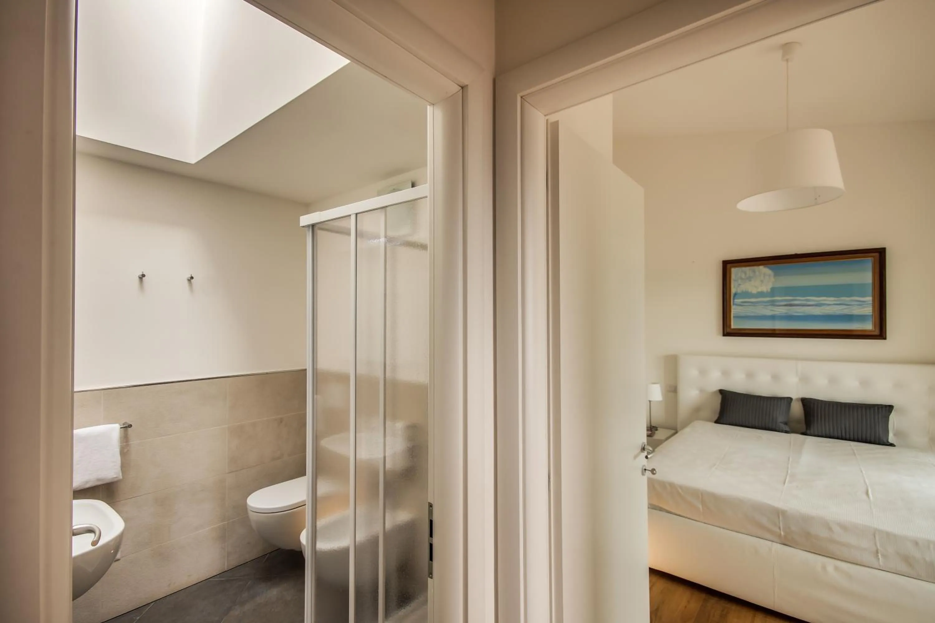 Bed in The Florence Hills Resort & Wellness