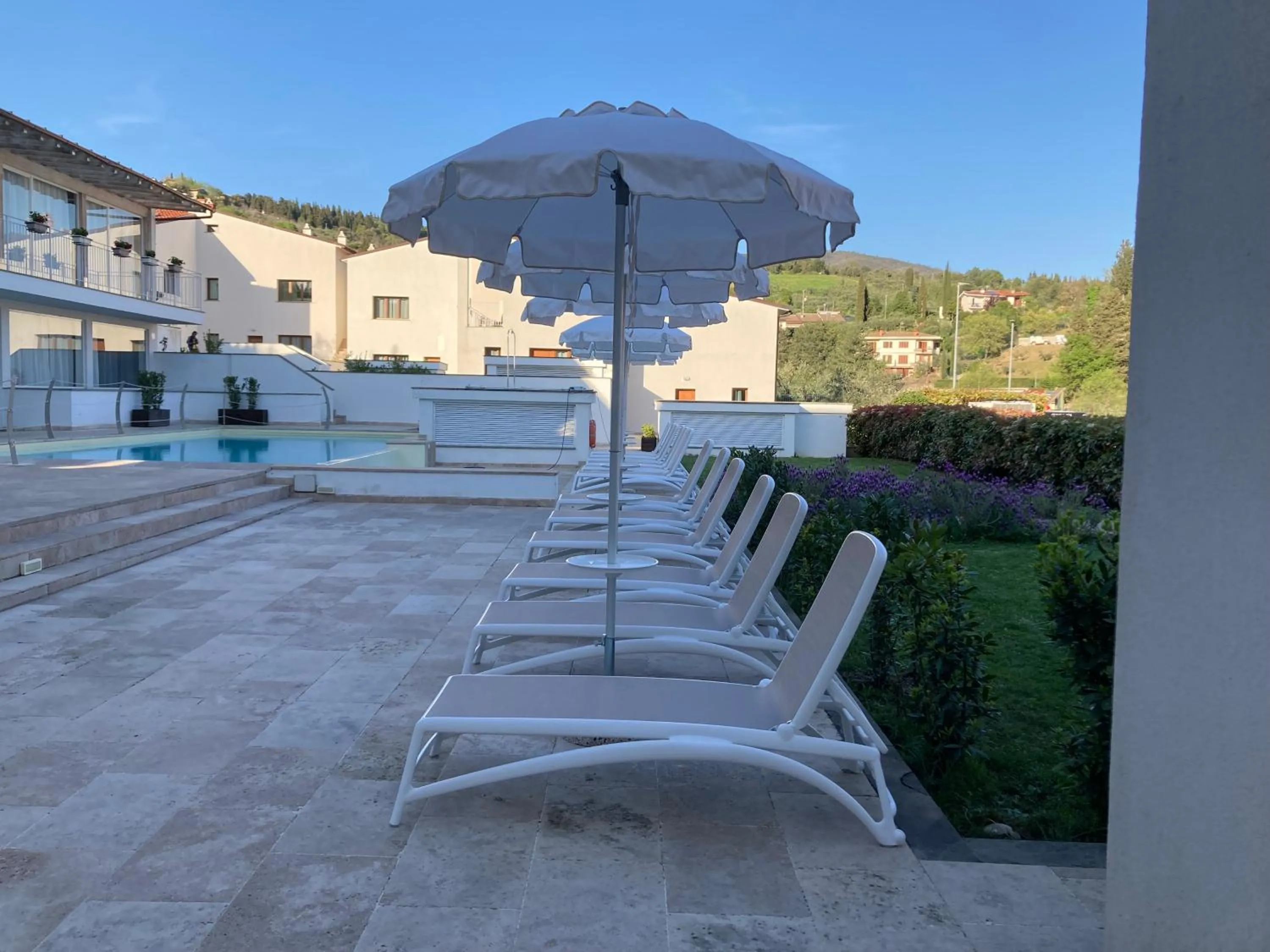 Pool view in The Florence Hills Resort & Wellness