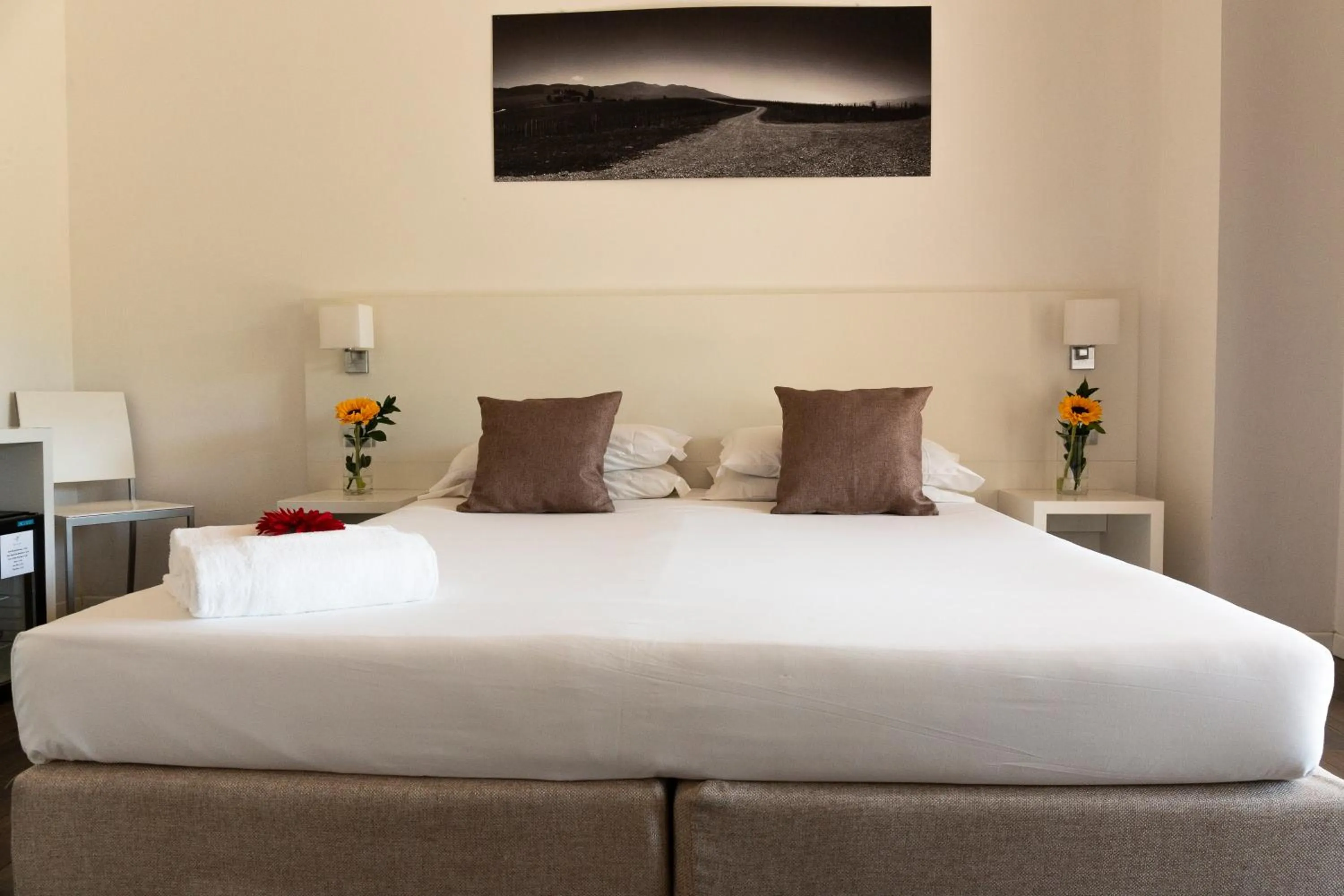 Bed in The Florence Hills Resort & Wellness