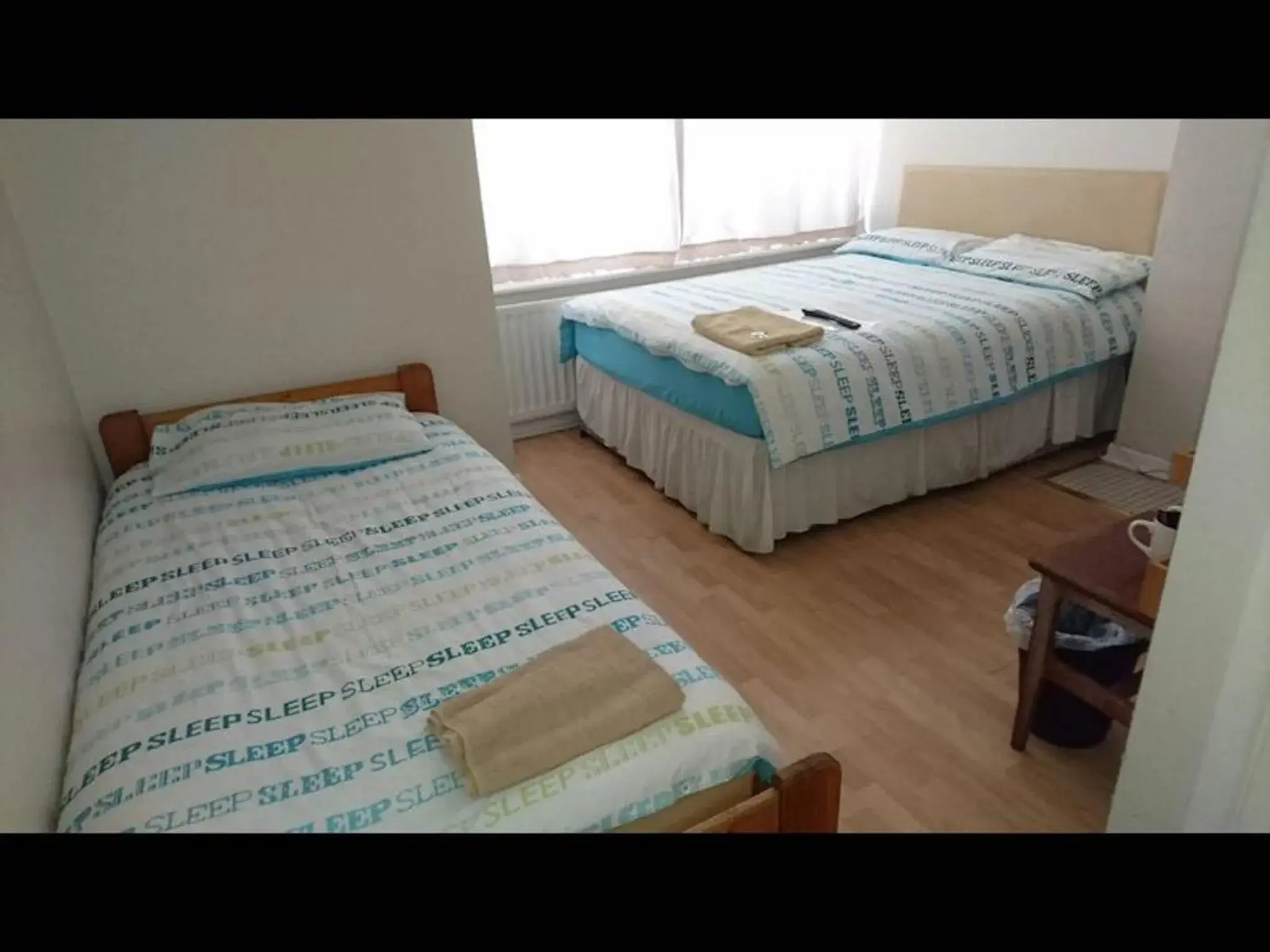 Family Room Sleeps 3 with 1 double and 1 single bed Ground Floor Private shower Family Room Sleeps 3 with 1 double and 1 single bed Ground Floor Private shower