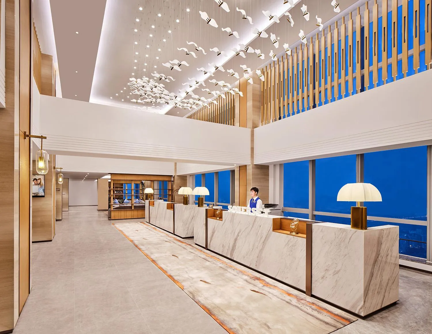 Lobby or reception in Somerset Bio-Island Guangzhou