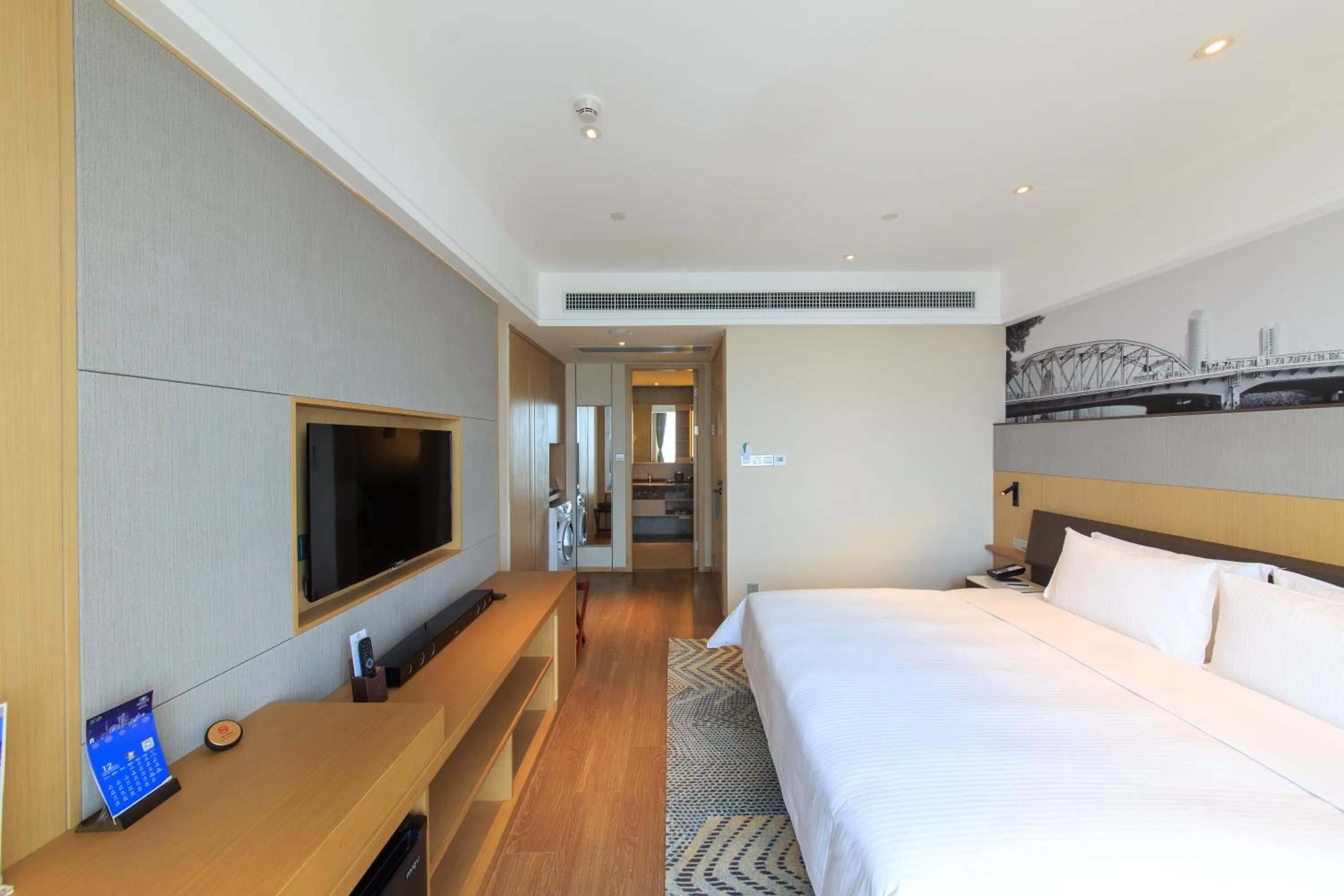 Bedroom, Bed in Somerset Bio-Island Guangzhou