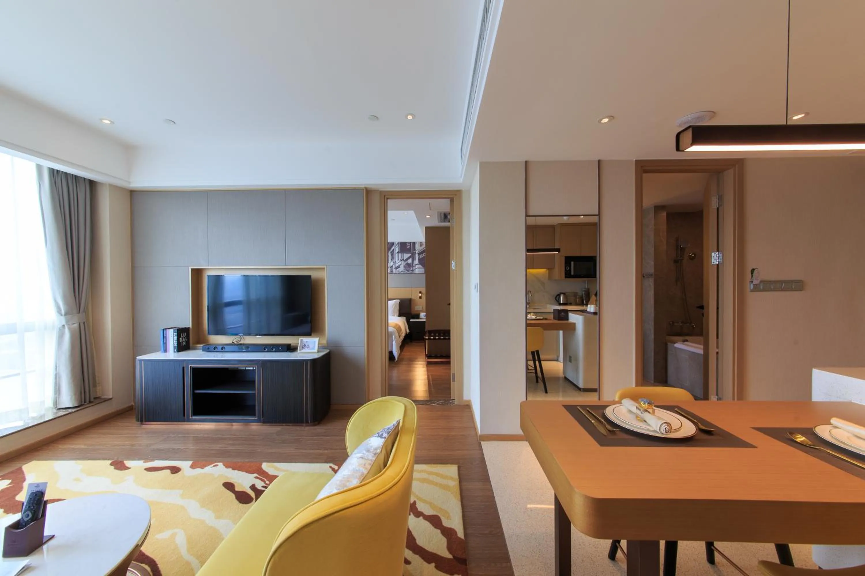 Living room in Somerset Bio-Island Guangzhou