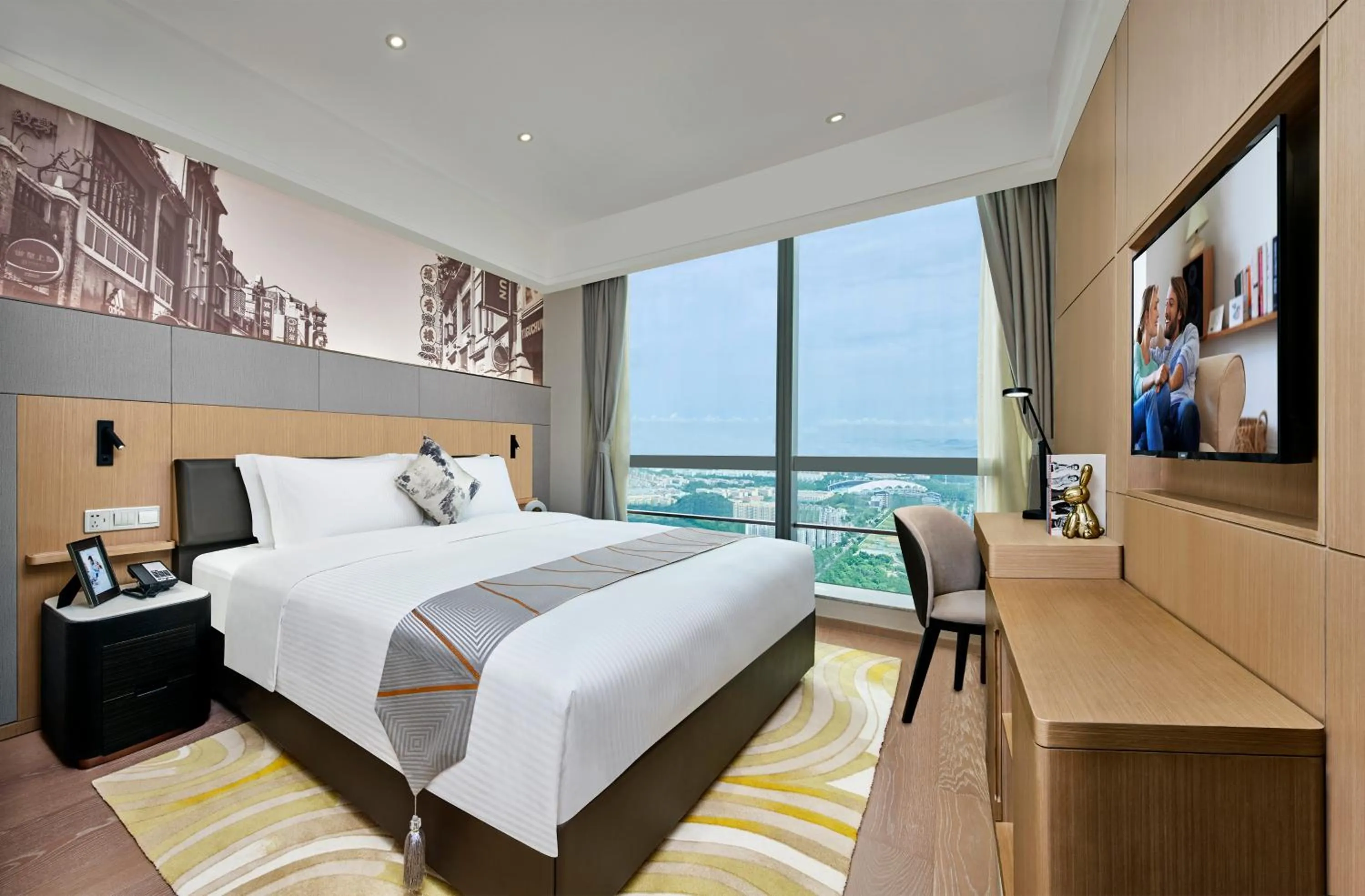 Bedroom, Bed in Somerset Bio-Island Guangzhou