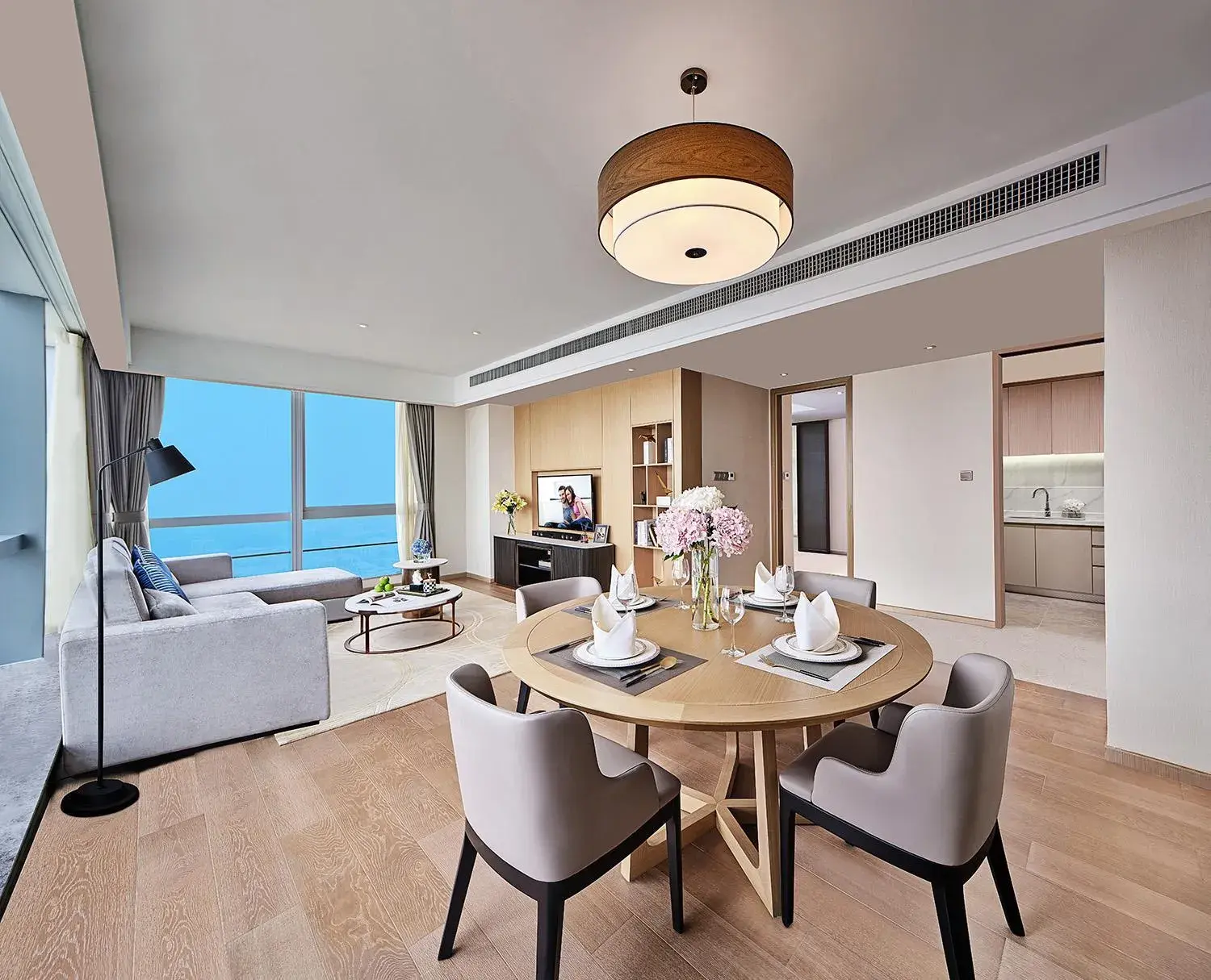 Living room in Somerset Bio-Island Guangzhou-Free shuttle bus during Canton Fair & right beside Guanzhou Metro Station Living room in Somerset Bio-Island Guangzhou-Free shuttle bus during Canton Fair & right beside Guanzhou Metro Station