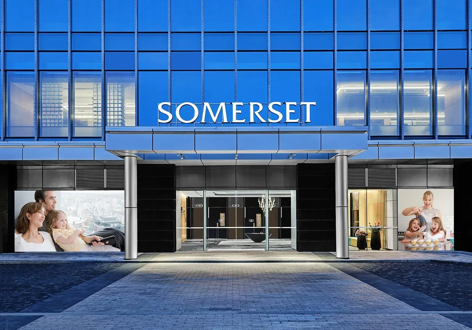 Facade/entrance in Somerset Bio-Island Guangzhou-Free shuttle bus during Canton Fair & right beside Guanzhou Metro Station Facade/entrance in Somerset Bio-Island Guangzhou-Free shuttle bus during Canton Fair & right beside Guanzhou Metro Station