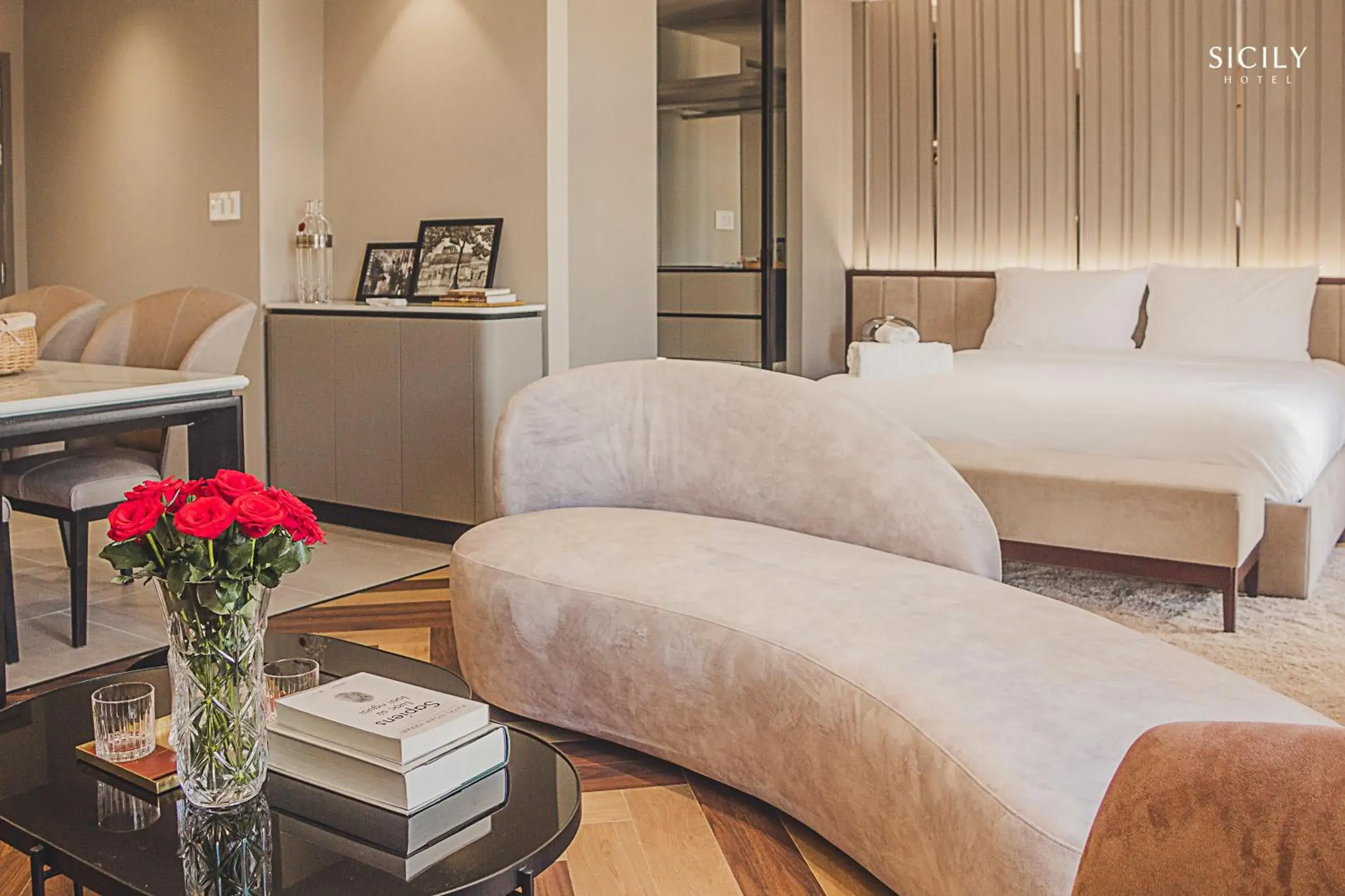 Bedroom, Bed in Sicily Hotel Grand World Phú Quốc Bedroom, Bed in Sicily Hotel Grand World Phú Quốc