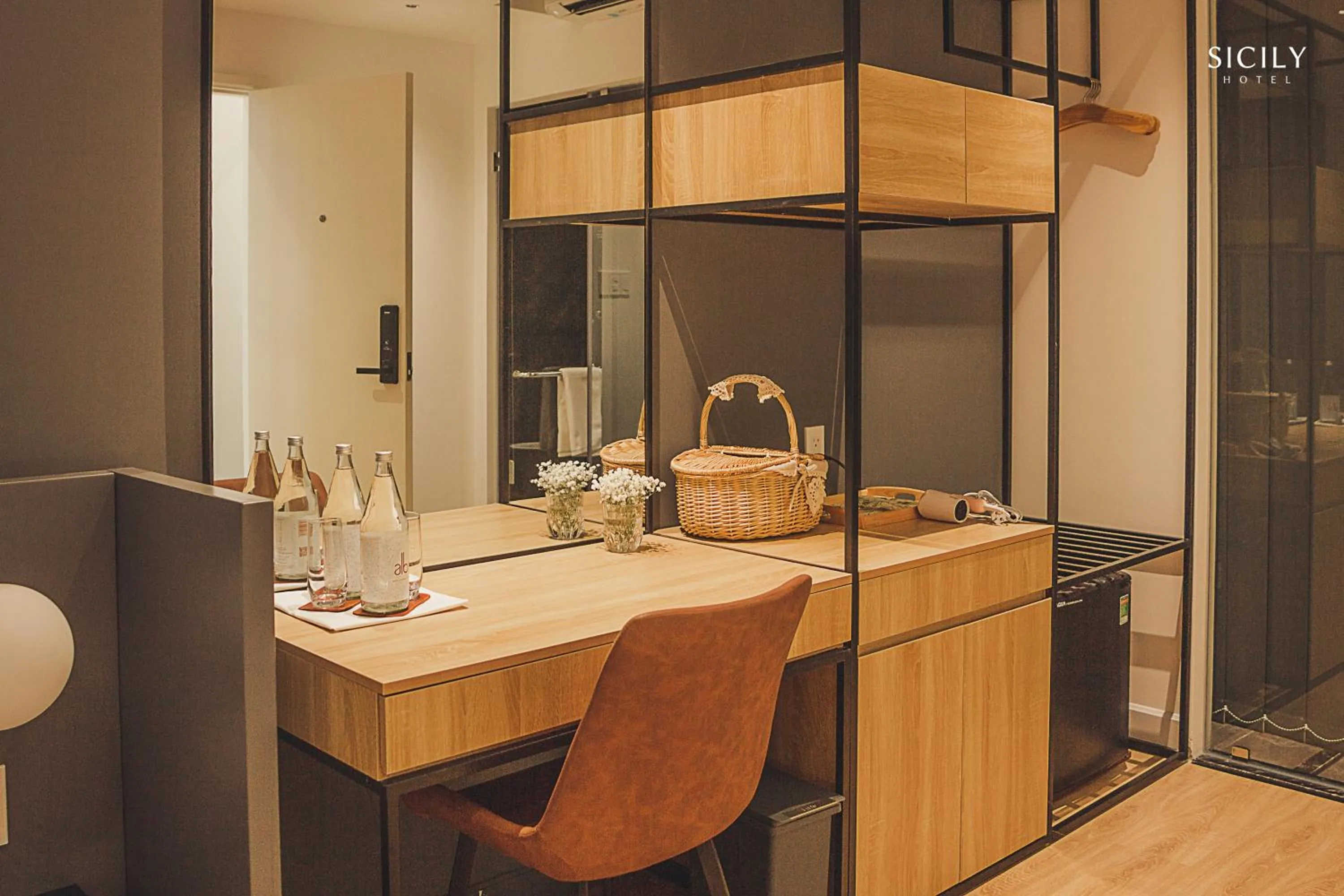 Seating area in Sicily Hotel Grand World Phú Quốc