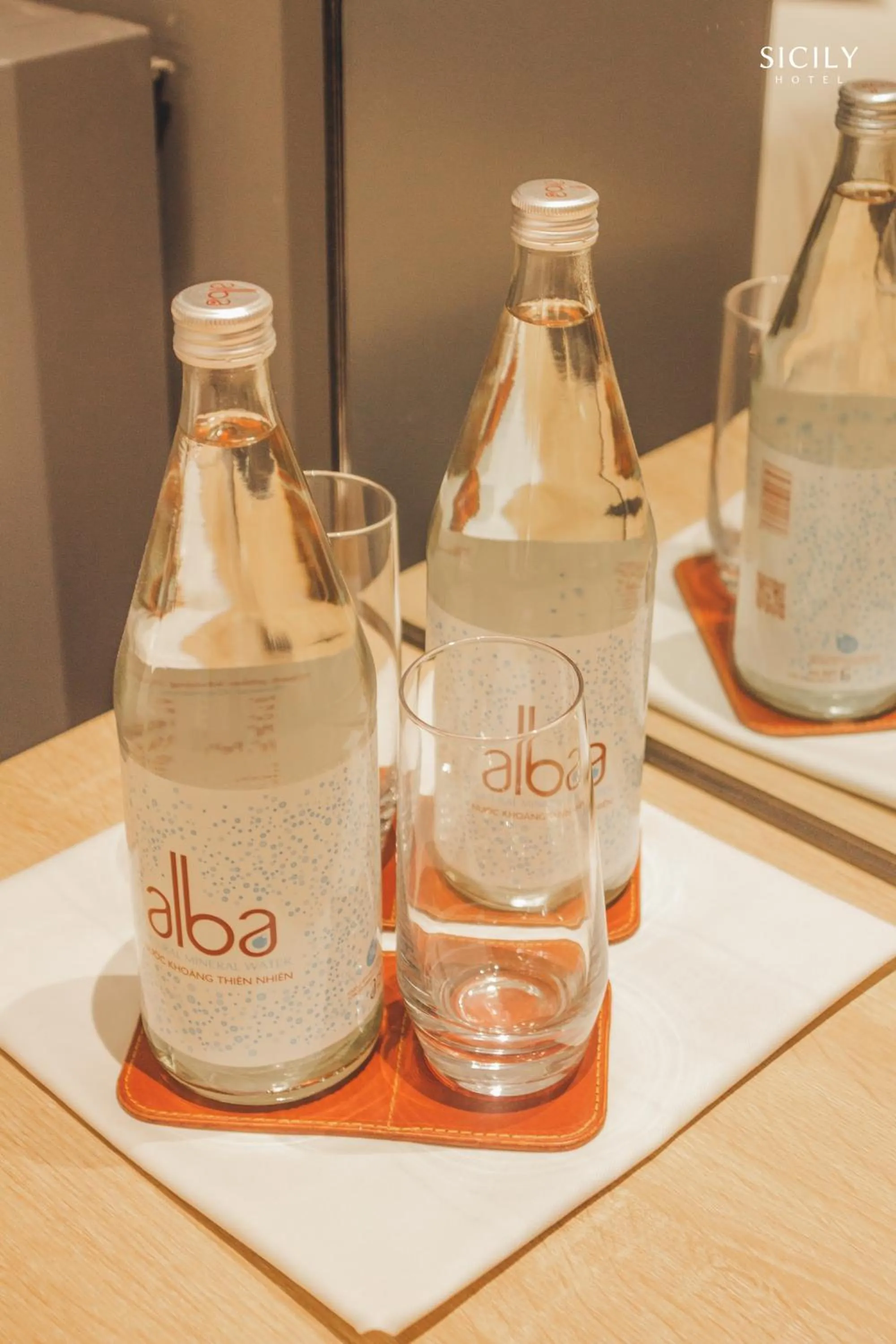 Seating area in Sicily Hotel Grand World Phú Quốc