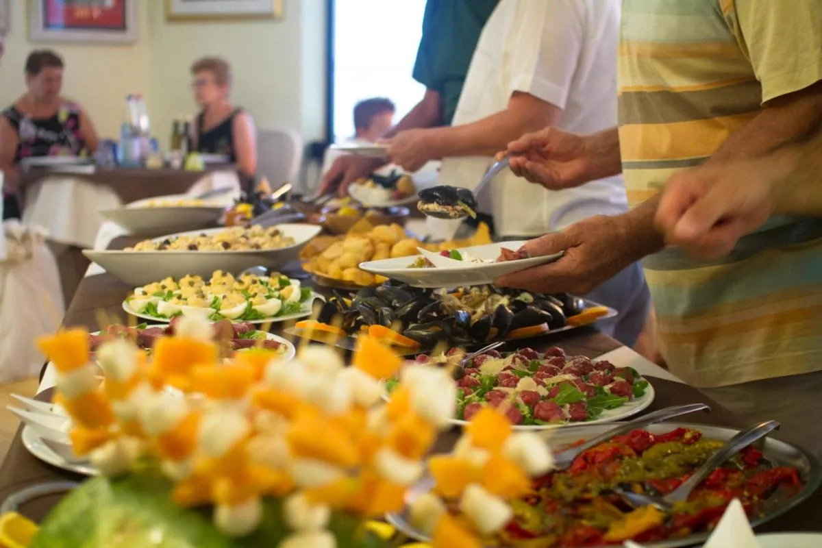 Food and drinks in Hotel Marinella