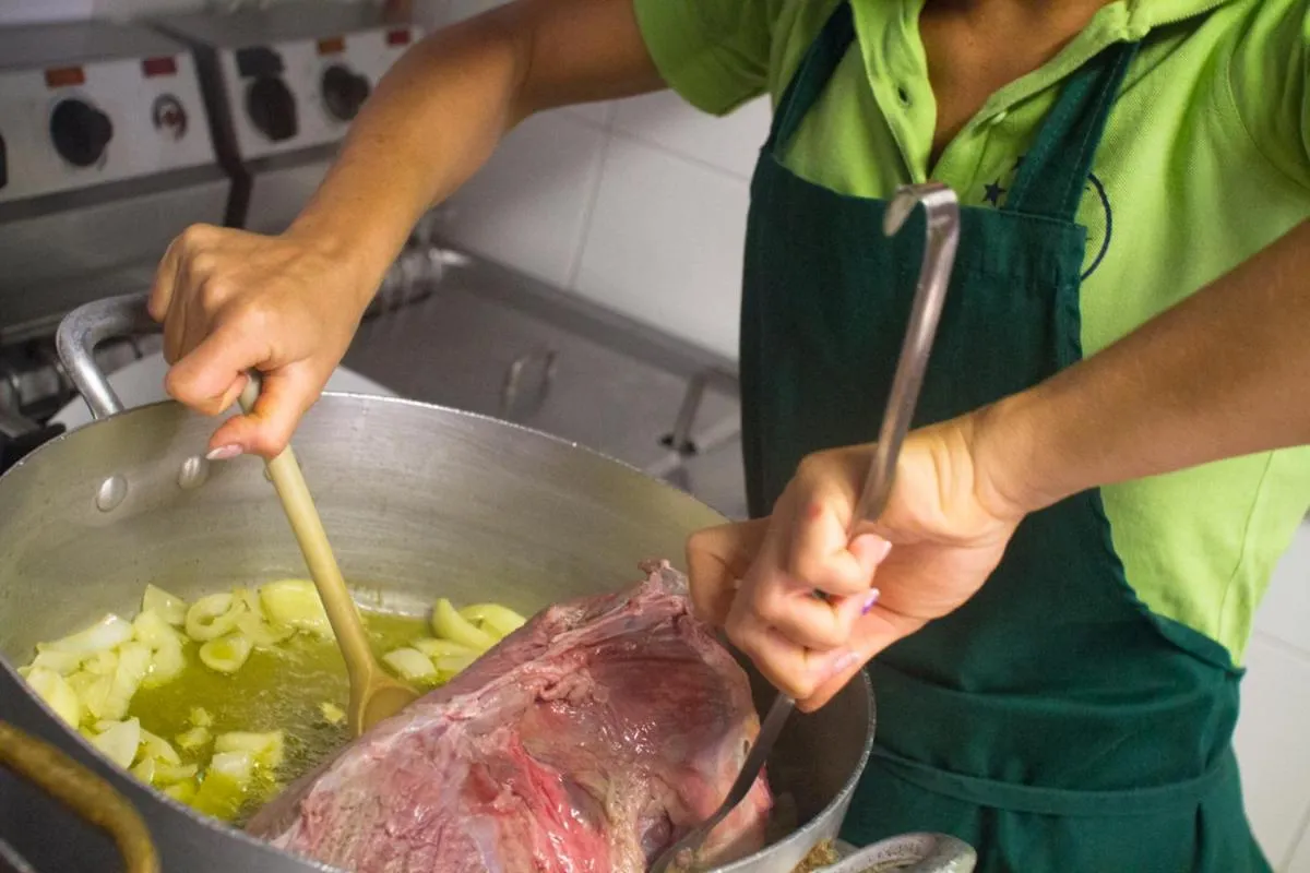 Food close-up in Hotel Marinella