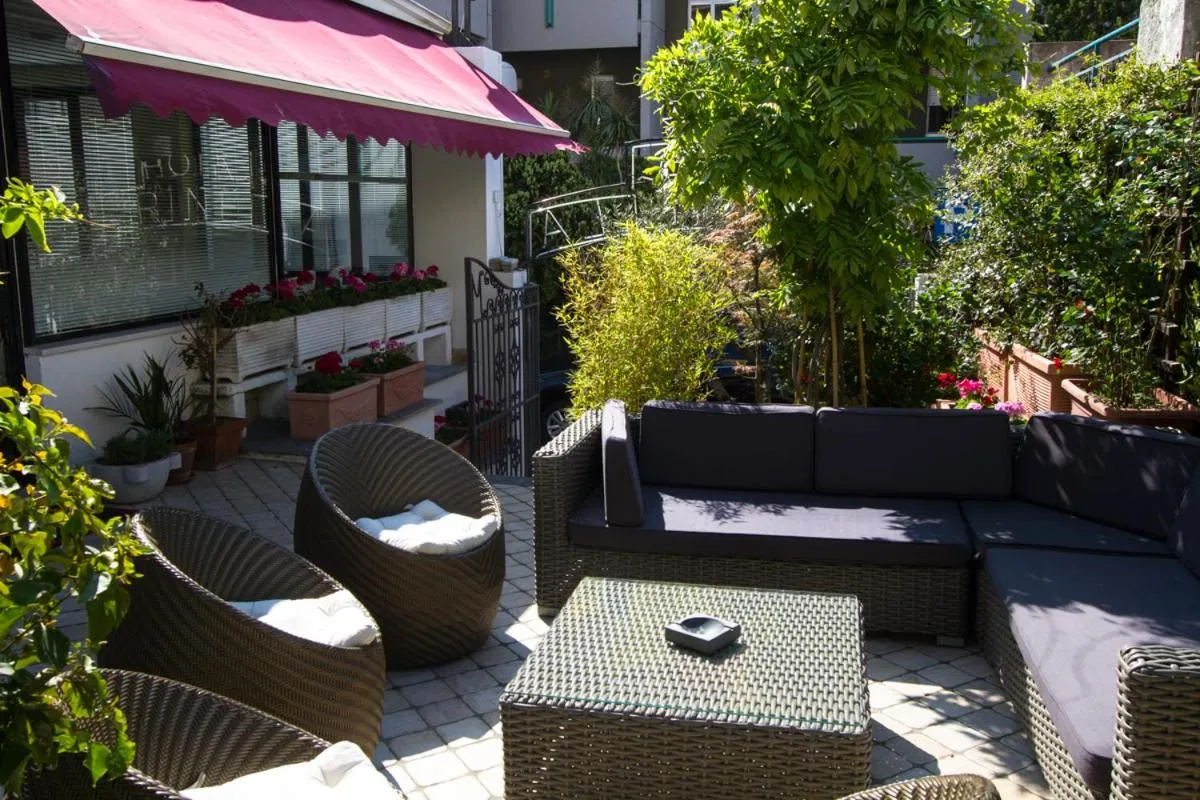 Garden view in Hotel Marinella