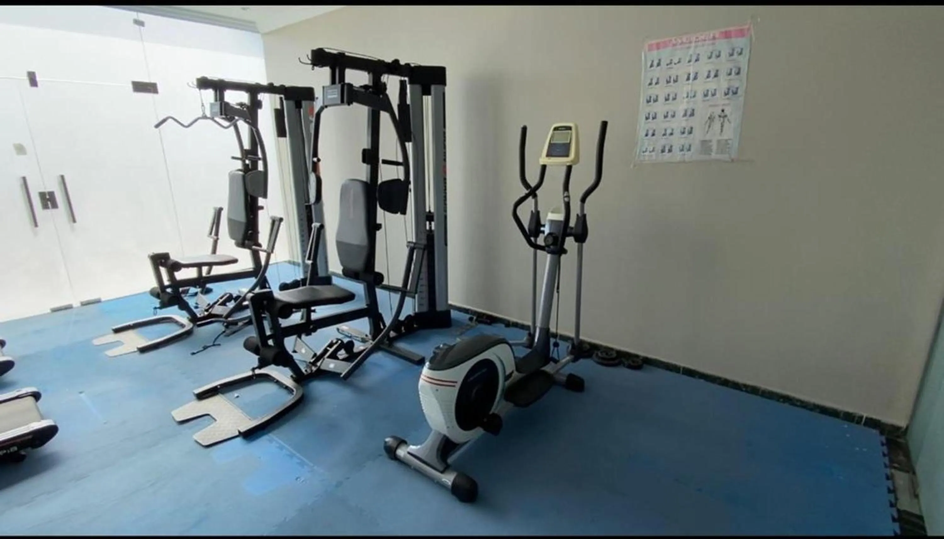 Fitness centre/facilities in Hayat Redwa Hotel