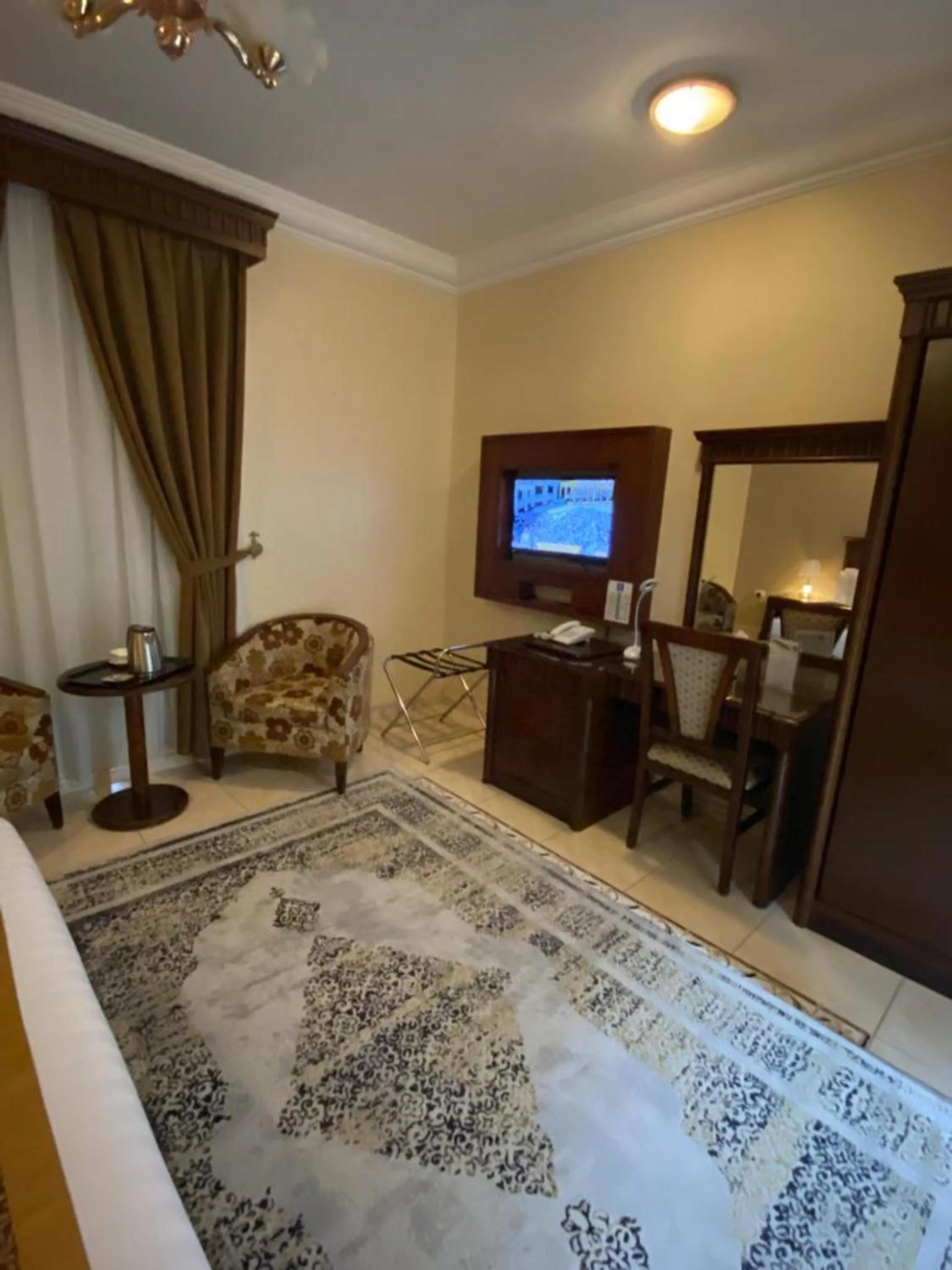 Bed in Hayat Redwa Hotel