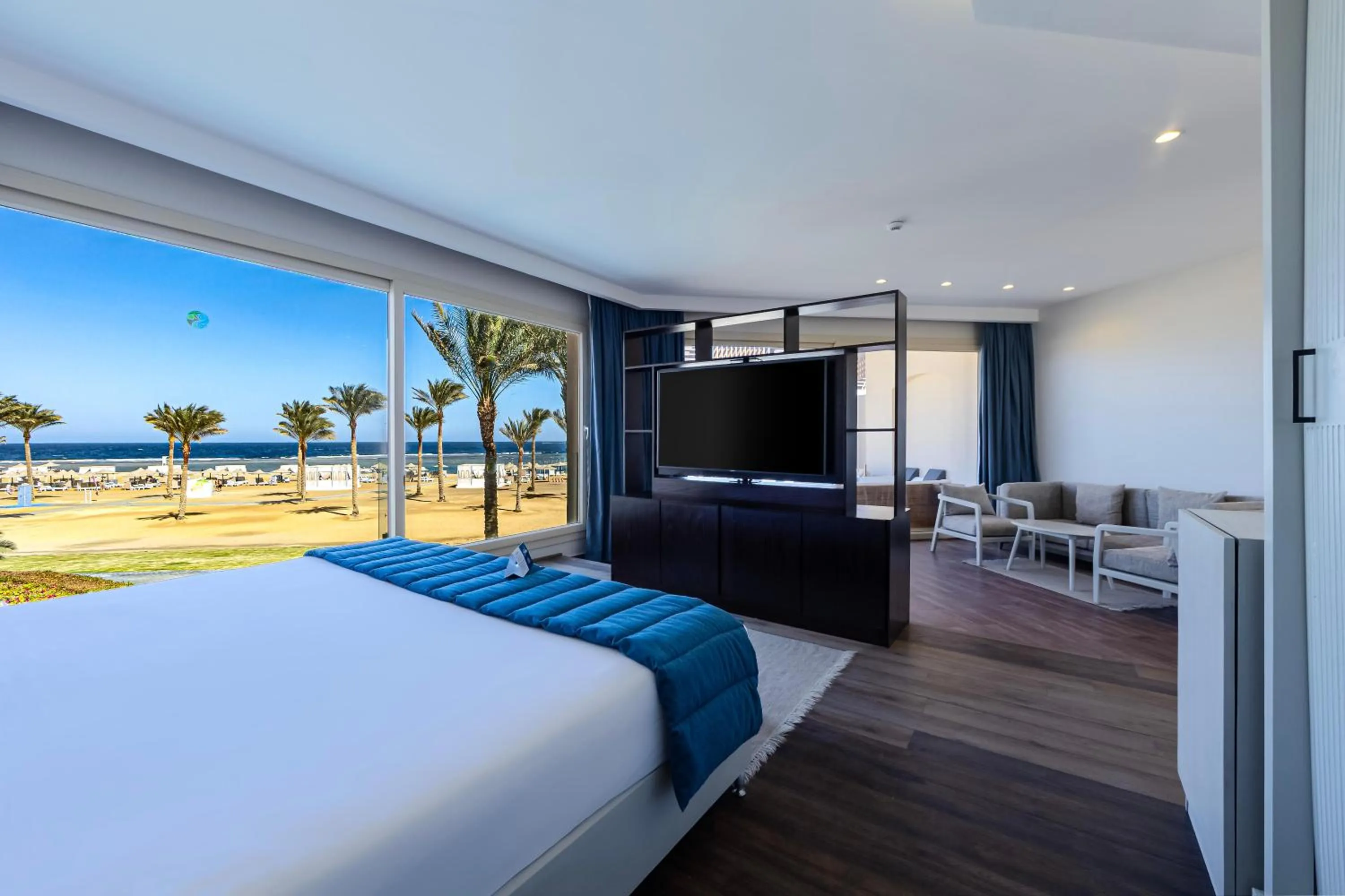 Photo of the whole room, Bed in Sataya Resort Marsa Alam