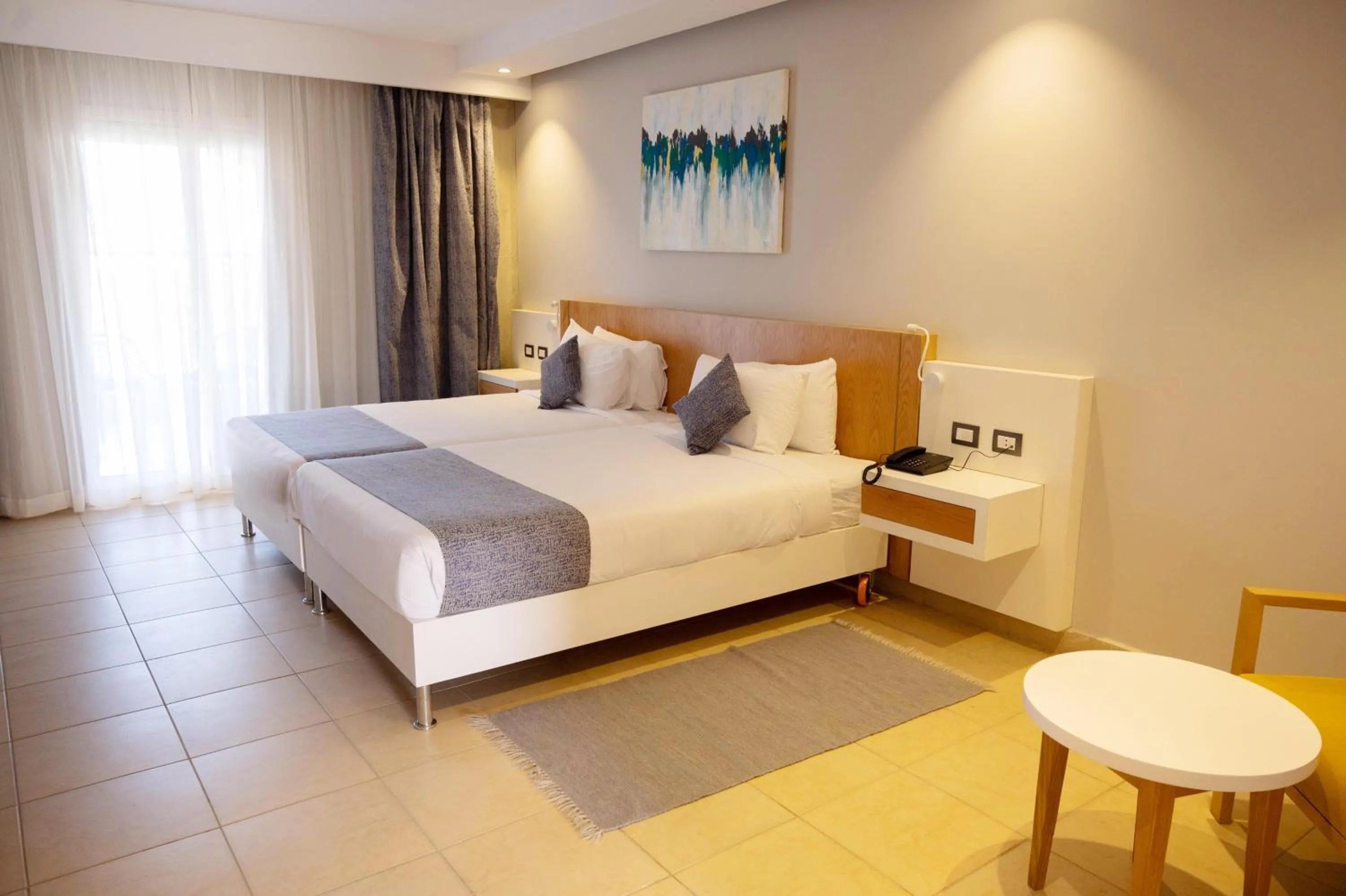 Photo of the whole room, Bed in Sataya Resort Marsa Alam