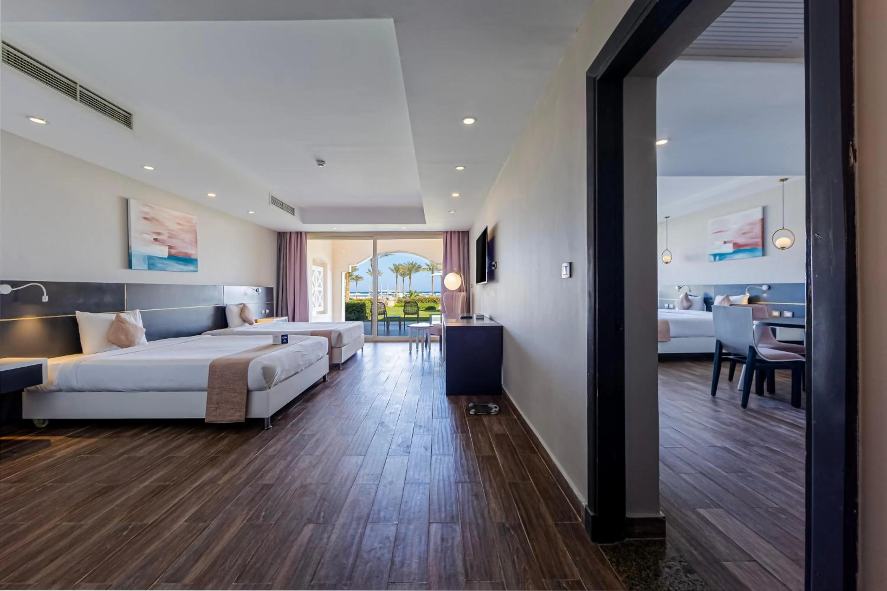 Photo of the whole room, Bed in Sataya Resort Marsa Alam