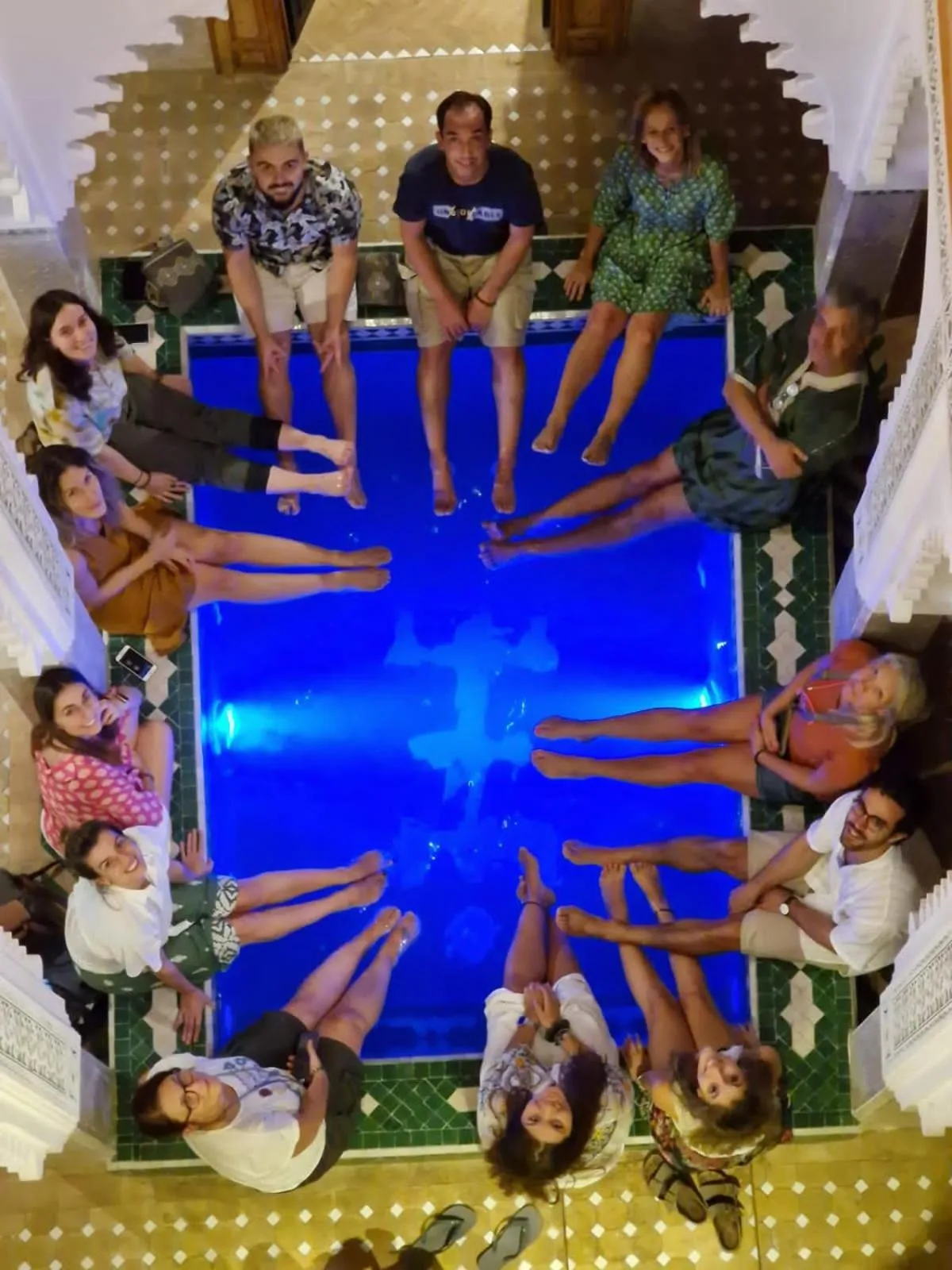 Swimming pool in Riad Minami