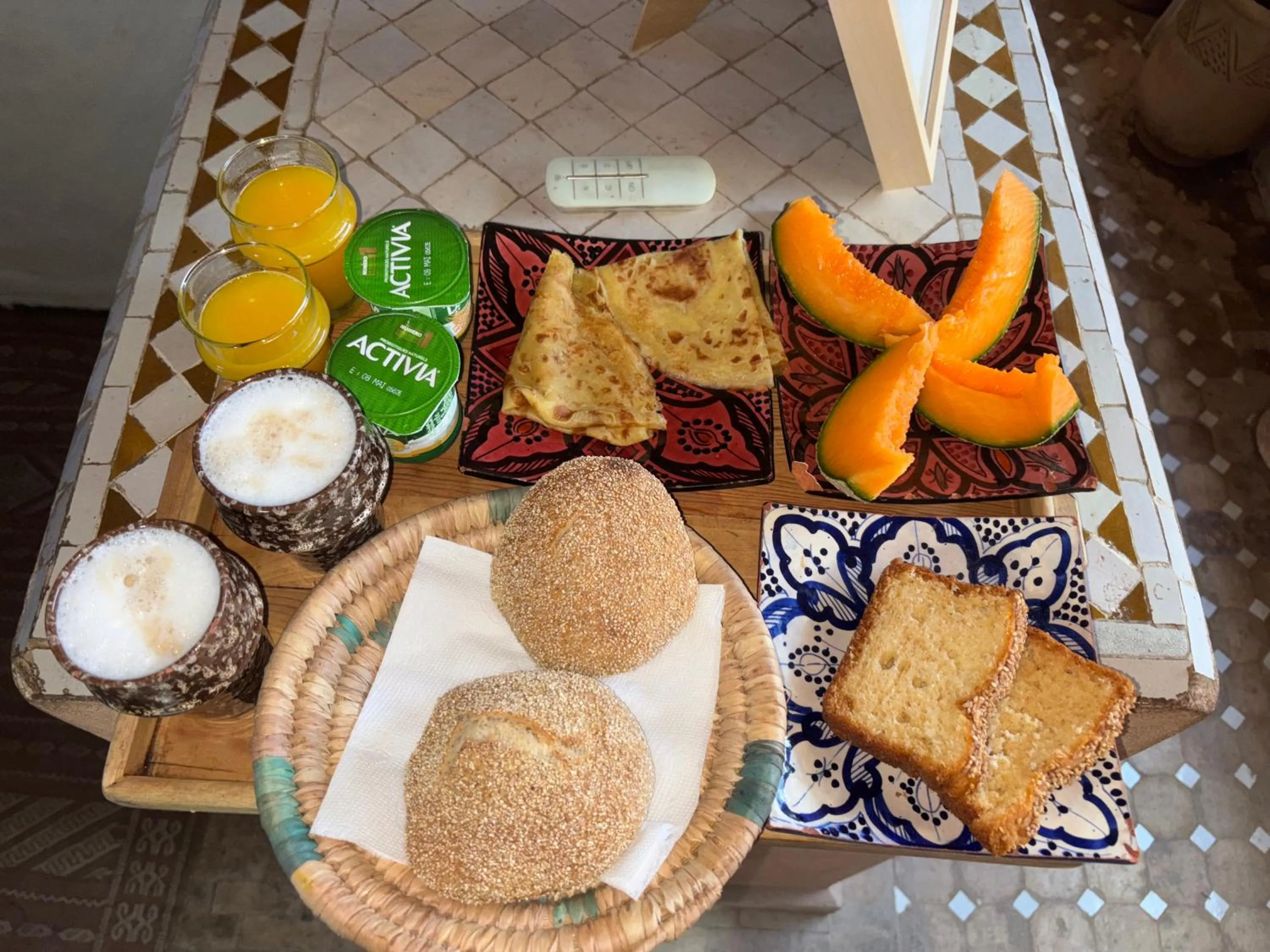 Breakfast in Riad Minami