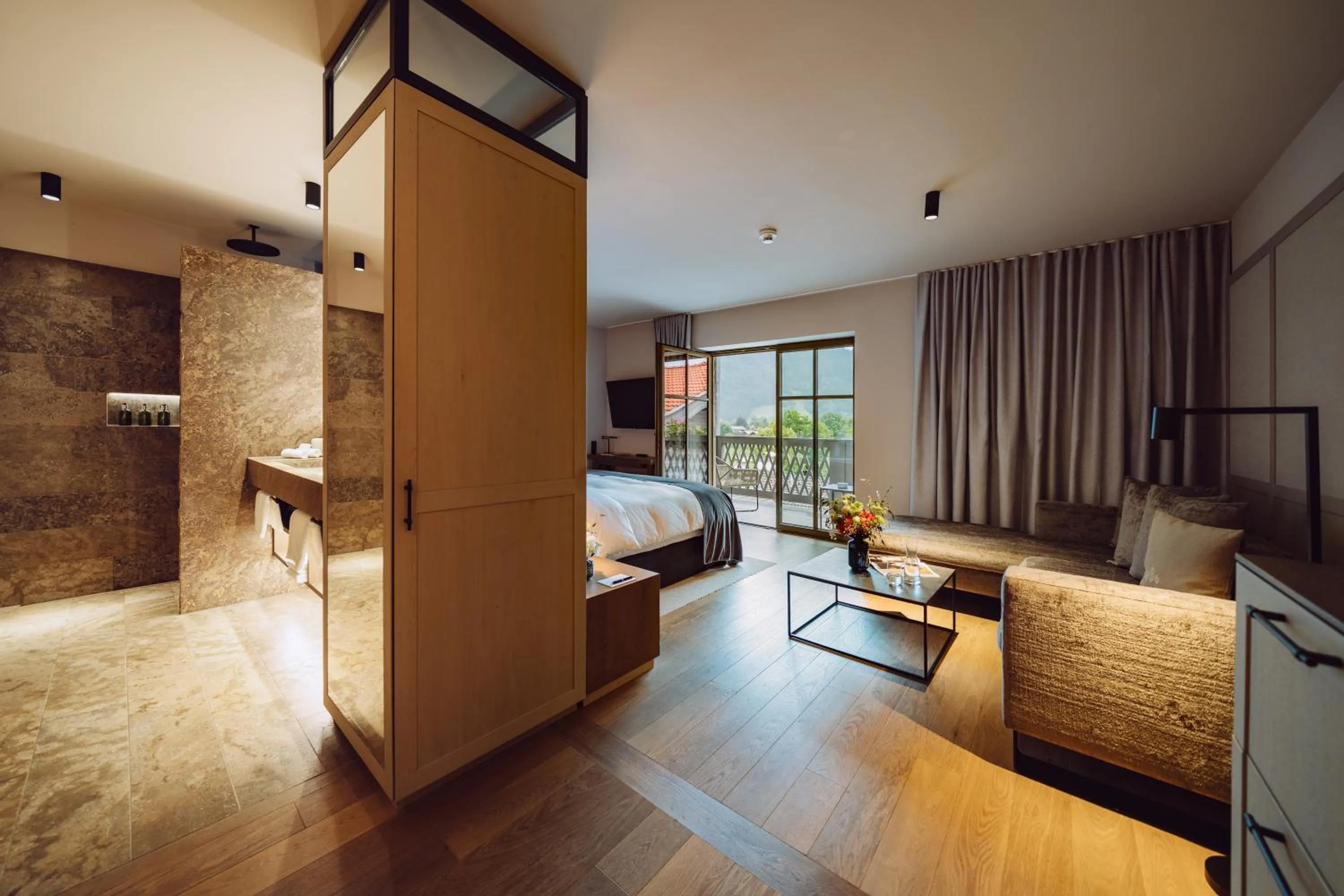 Photo of the whole room, Bed in Parkhotel Egerner Höfe